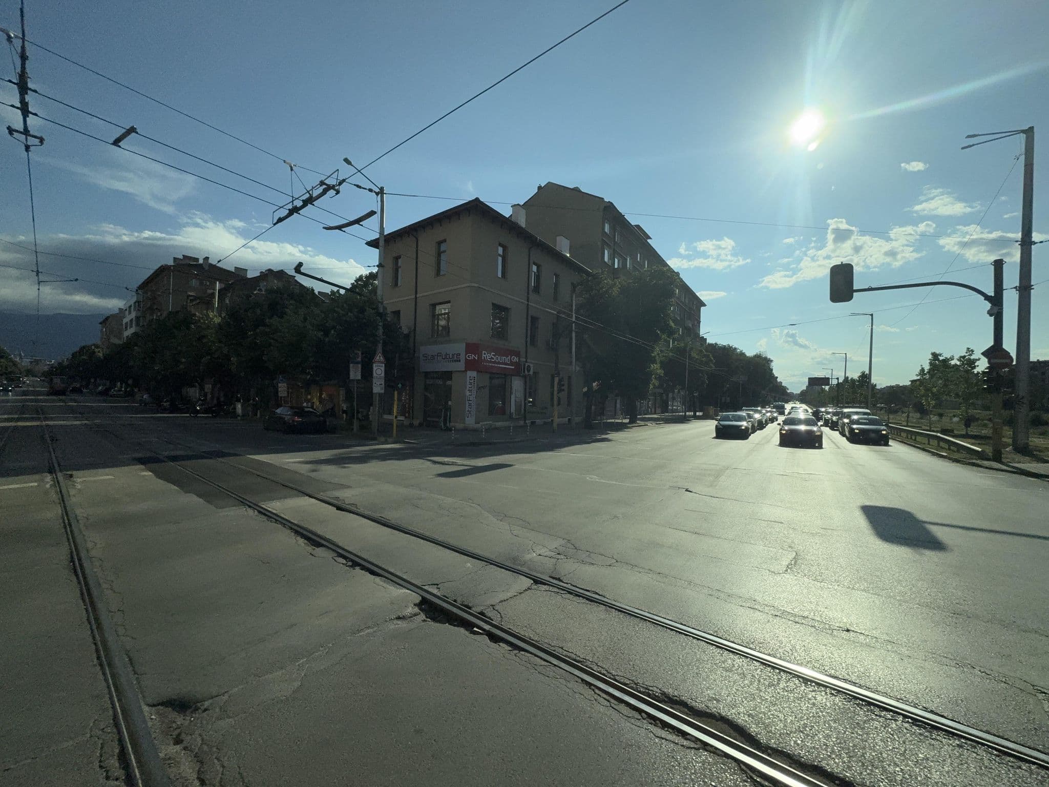 Street view near Abrazo, Sofia
