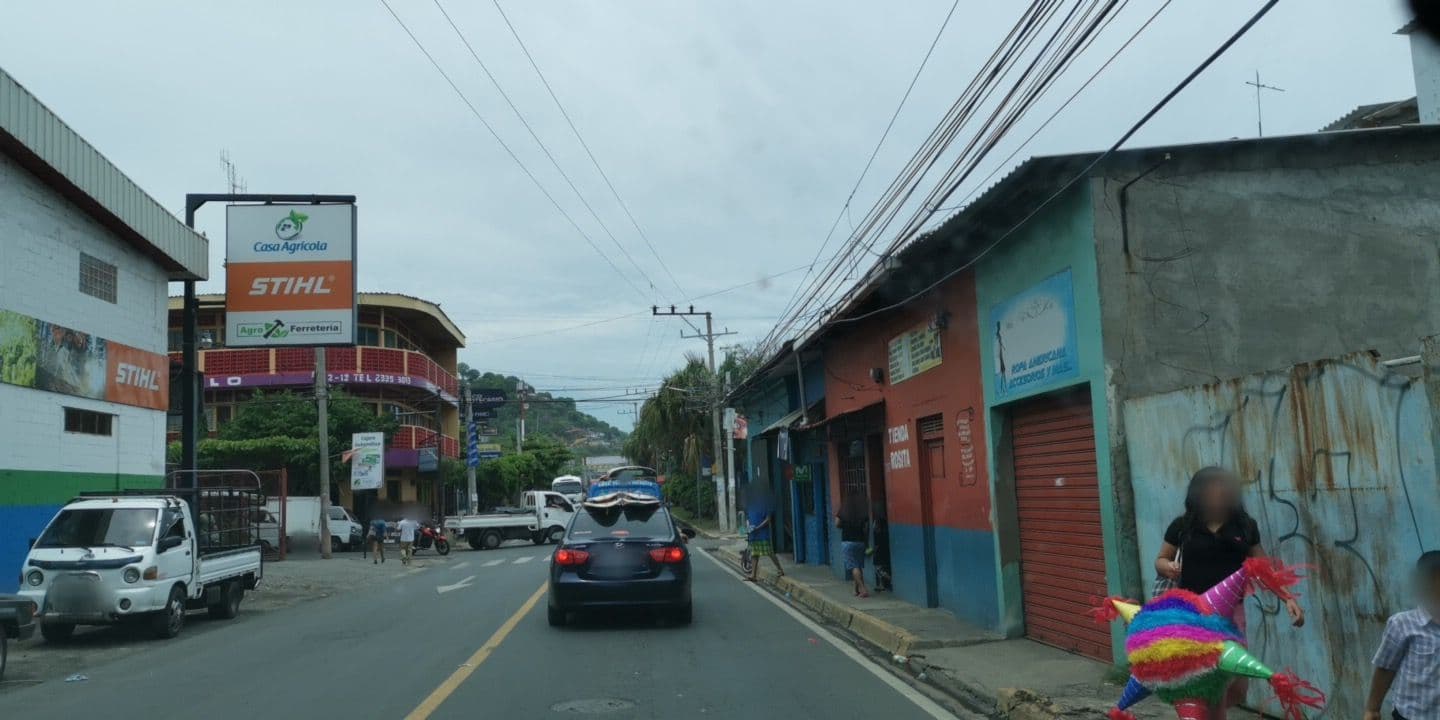 Street view near Tony Surf Hotel, La Libertad — © jkanales (CC BY-SA · Mapillary)