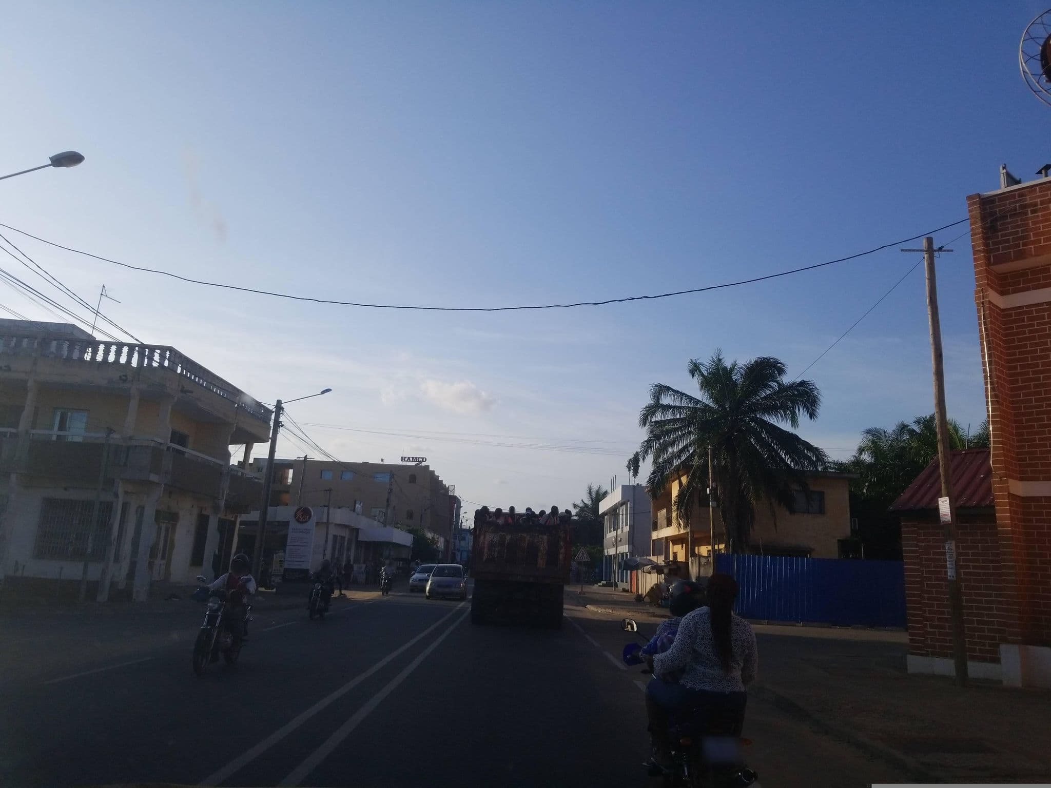 Street view near Bomaco, Lomé