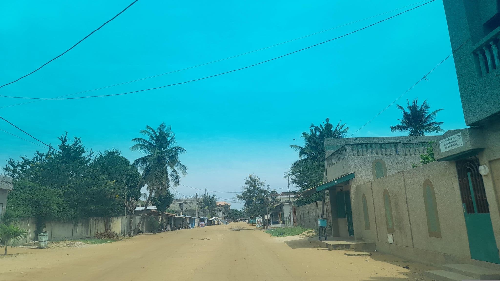 Street view near OROU K. L., Lomé