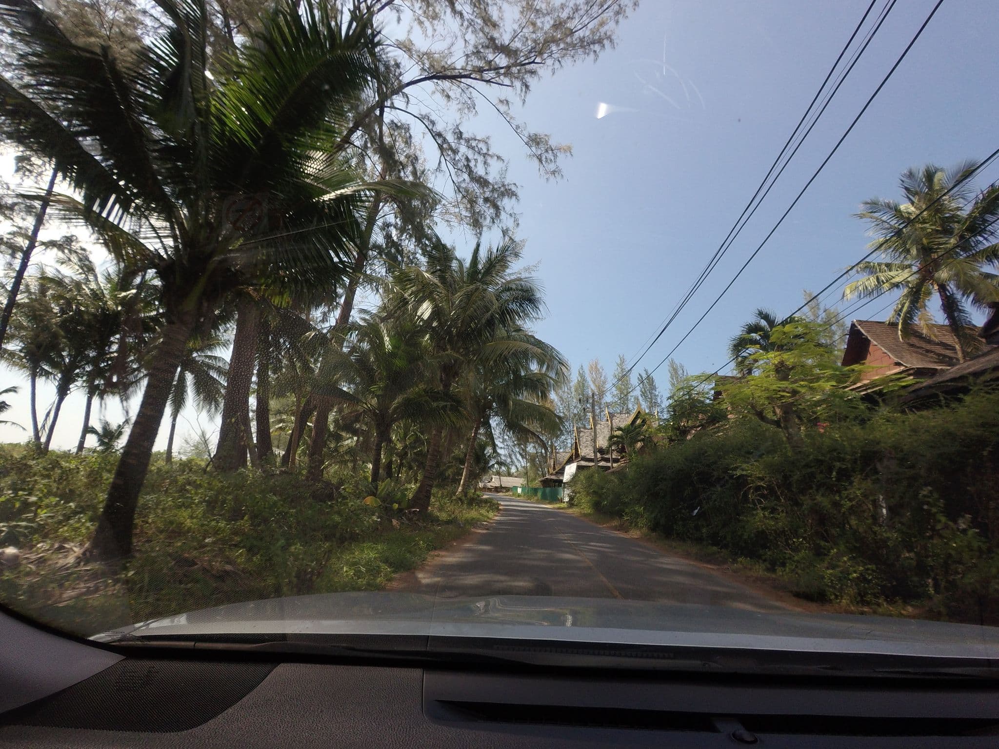 Street view near Takolaburi, Ban Khao Lak