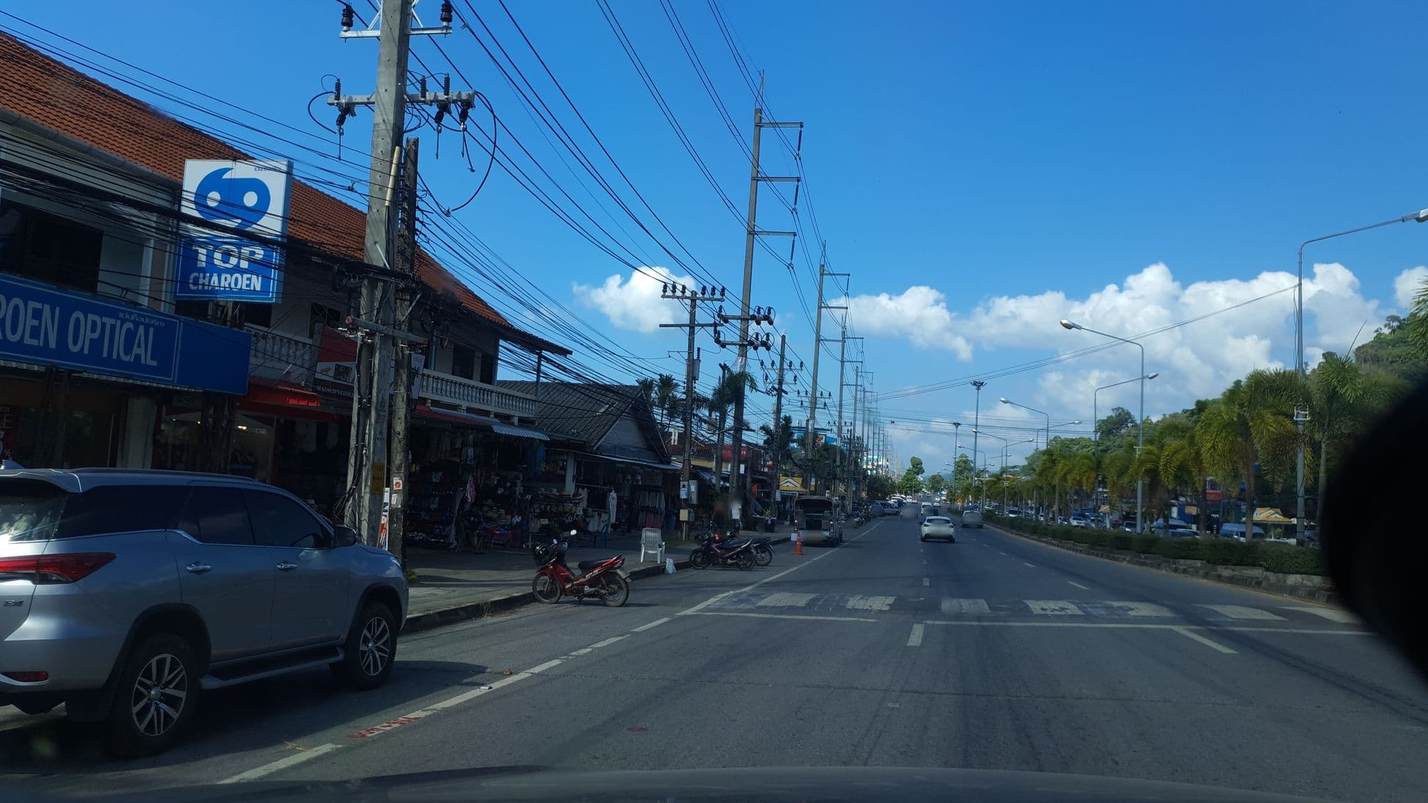 Street view near Khao Lak Grand City Hotel, Ban Khao Lak
