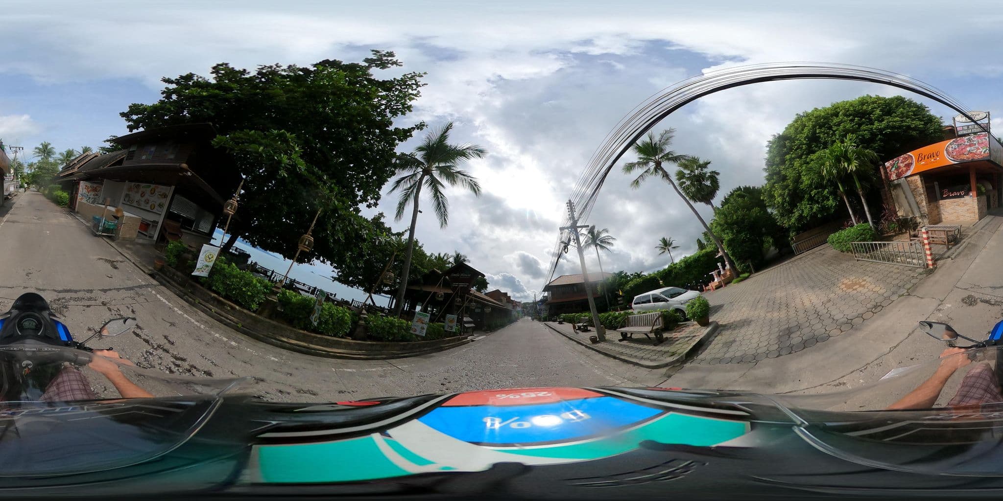 Street view near Smile House, Ko Samui