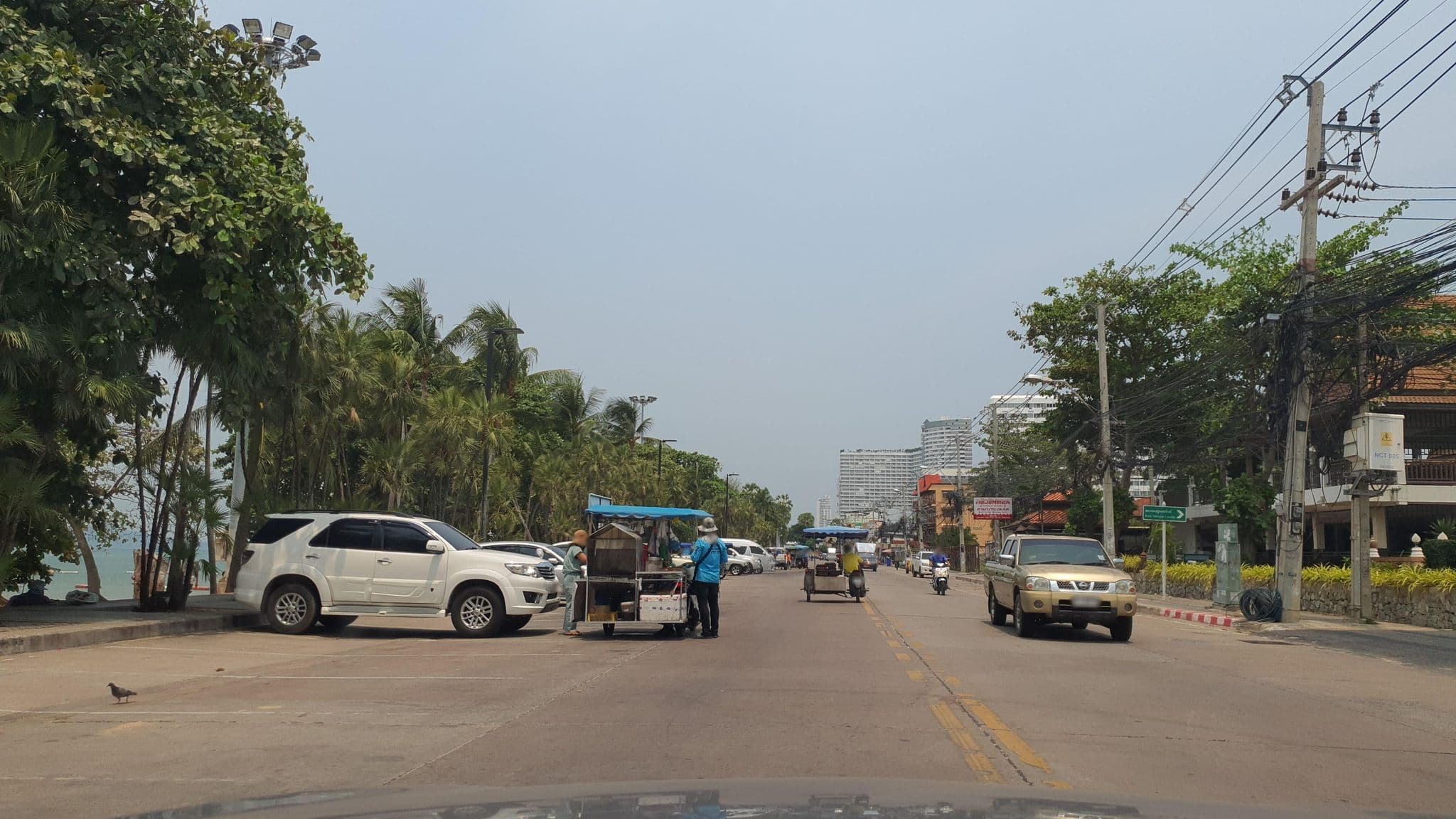 Street view near Jomtien Garden, Pattaya