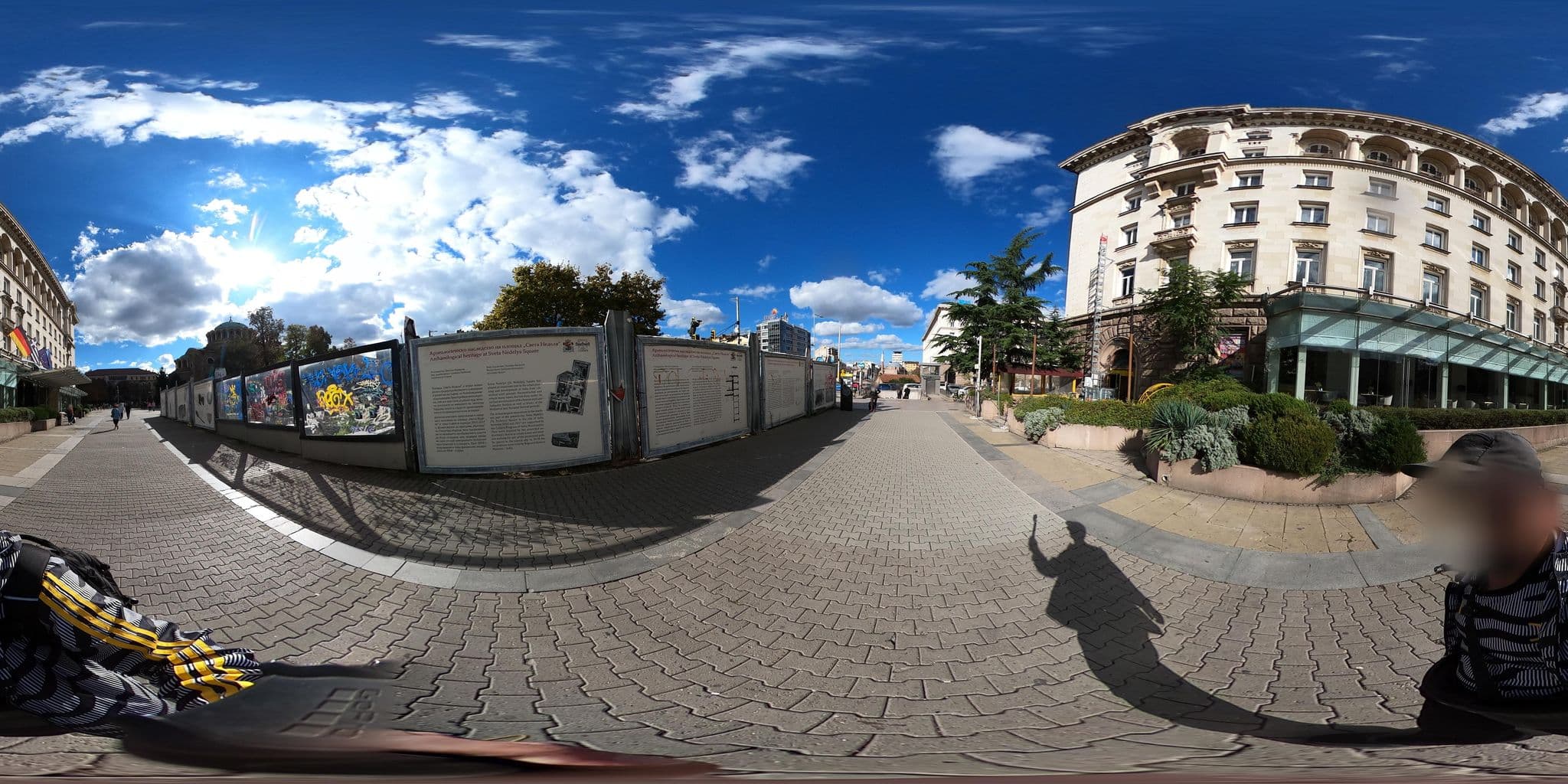 Street view near Sofia Balkan Palace, Sofia