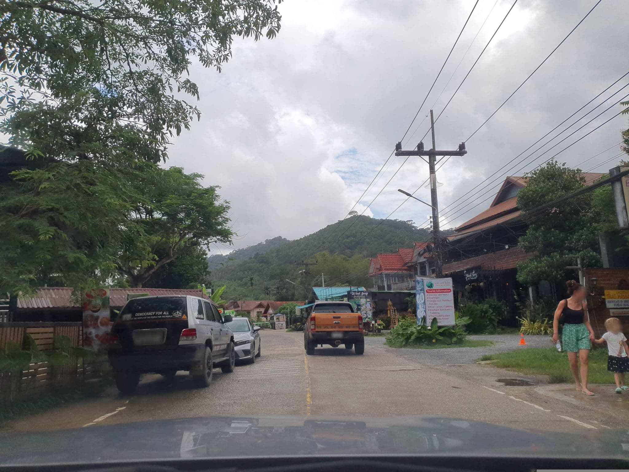 Street view near Khao Sok Green Valley Resort, Takua Pa