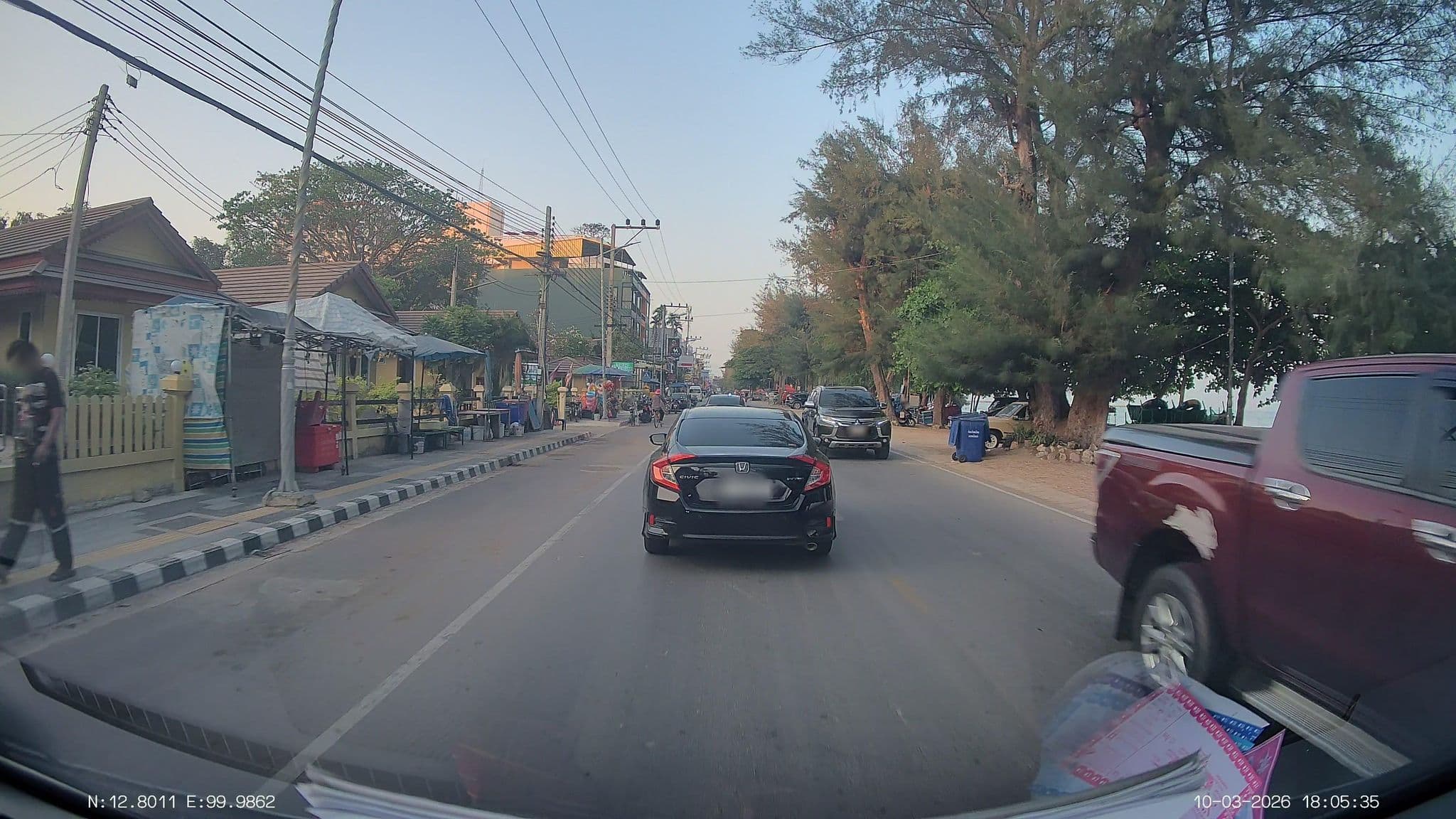 Street view near Rua Makham Villa, Cha-am — © ThailandCambodia (CC BY-SA · Mapillary)