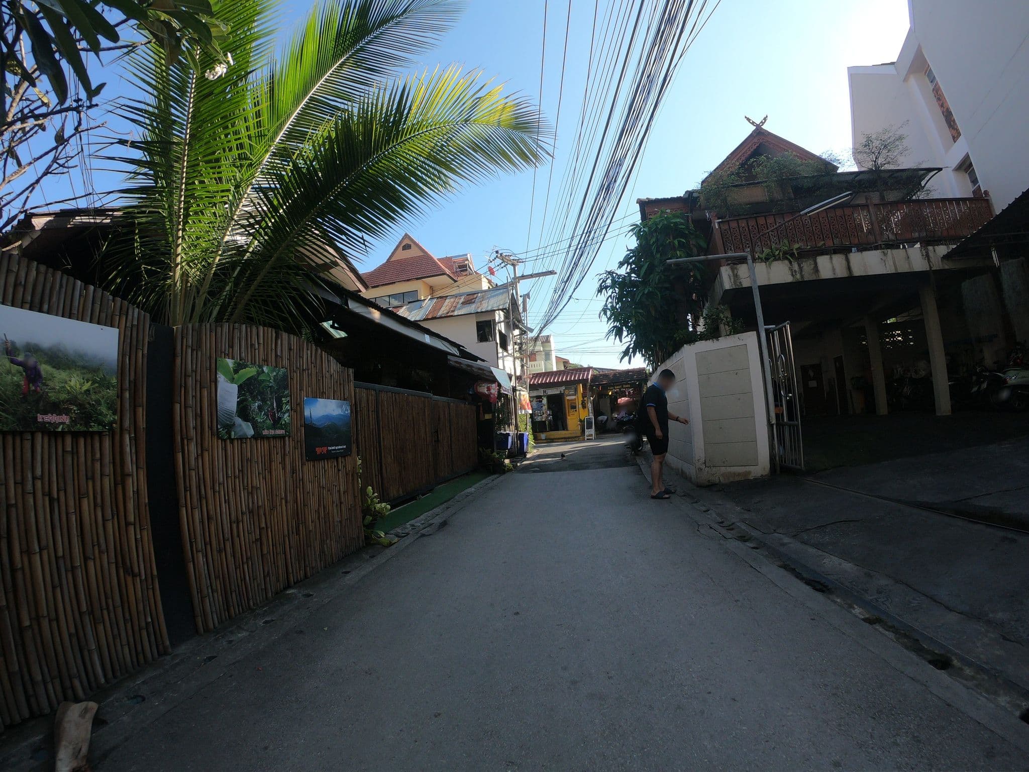 Street view near T. J. R. Boutique House, Chiang Mai