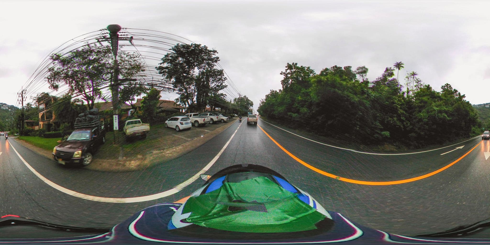 Street view near Coral Cove Chalet, Ko Samui