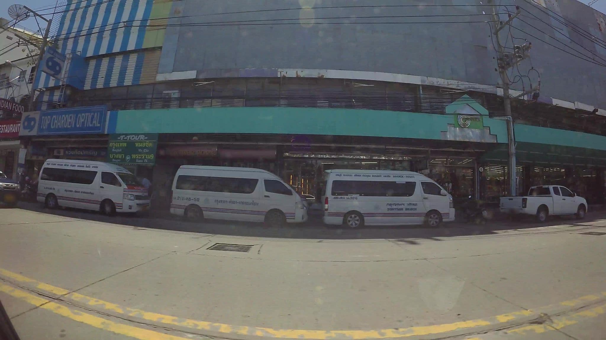 Street view near Nightstar, Pattaya