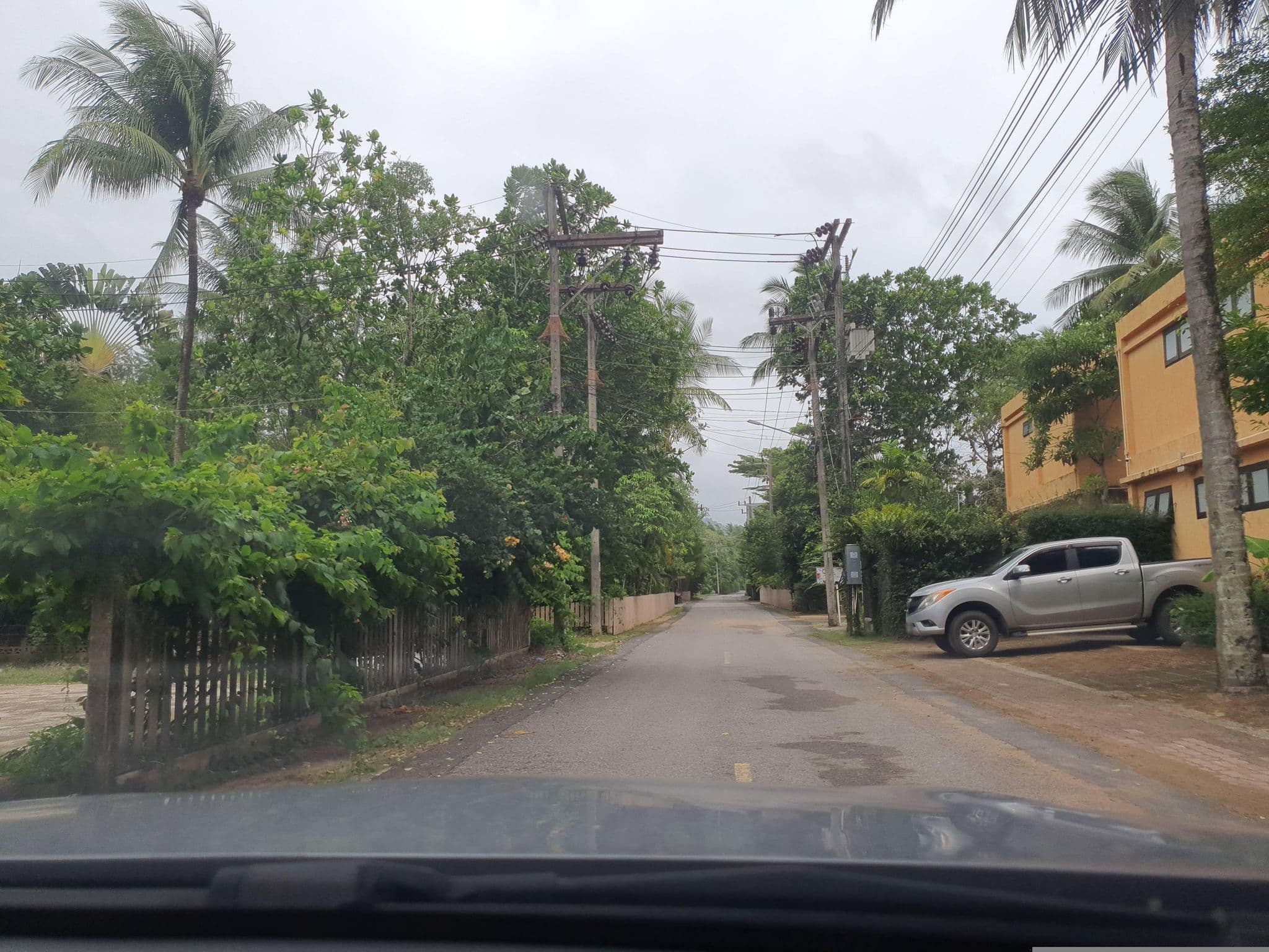 Street view near The Shambhala Resort, Ban Khao Lak