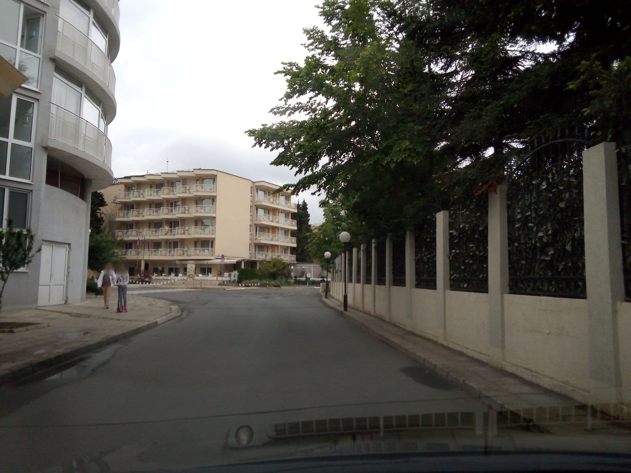 Street view near Perla, Sveti Vlas