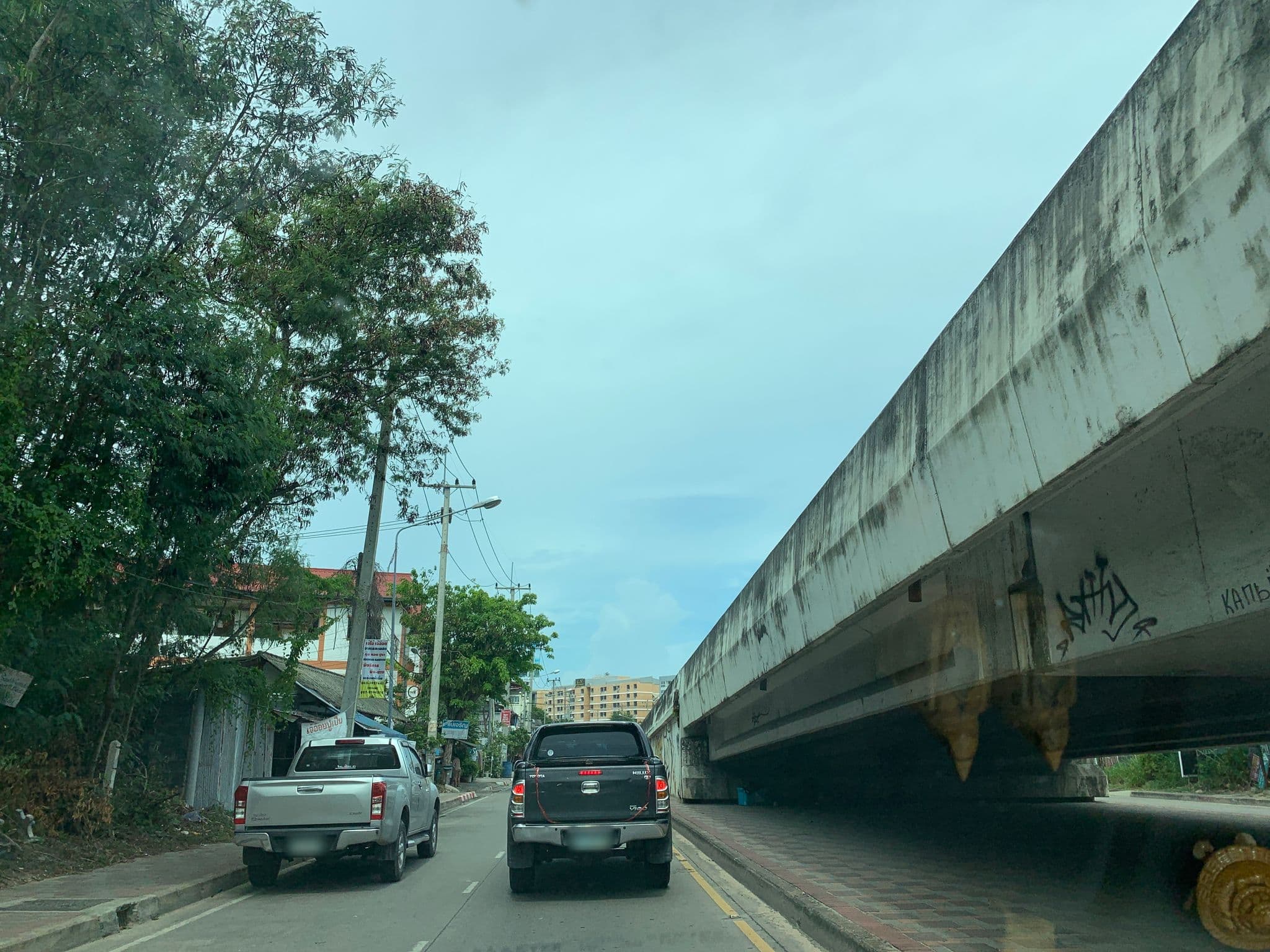 Street view near Naza Orchid, Pattaya