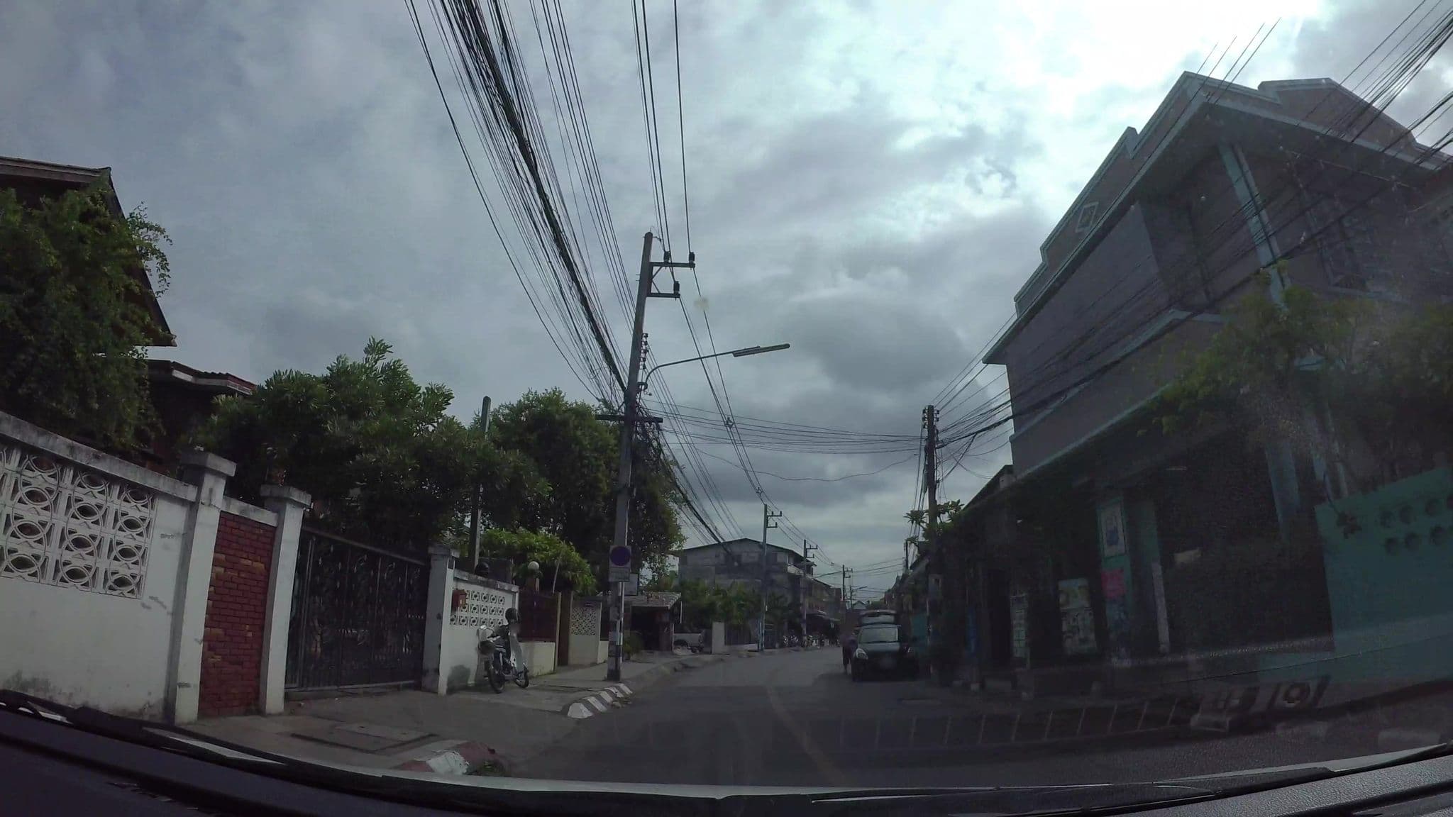 Street view near Sabai Garden, Chiang Mai