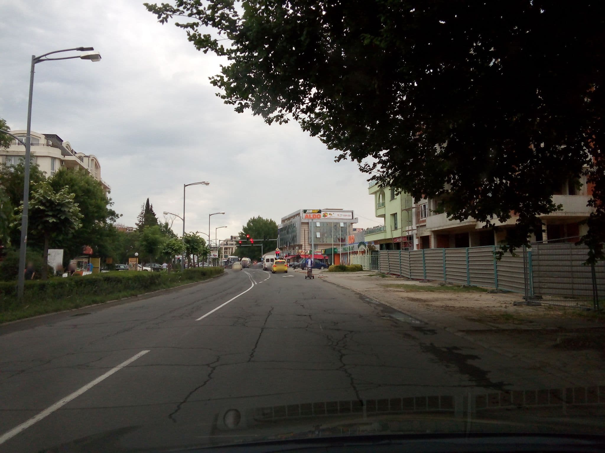 Street view near Bravo 3, Sveti Vlas
