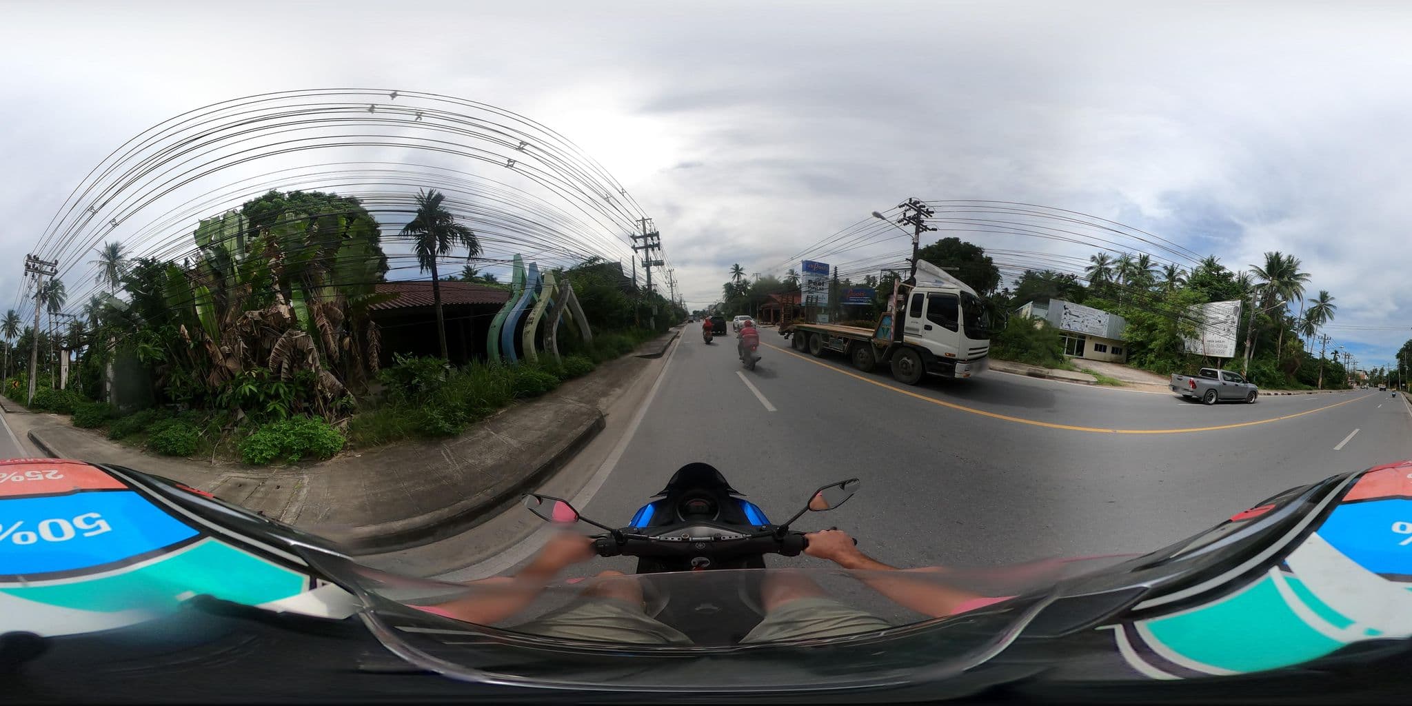 Street view near PGS Hotel Sandy Bay Resort, Ko Samui