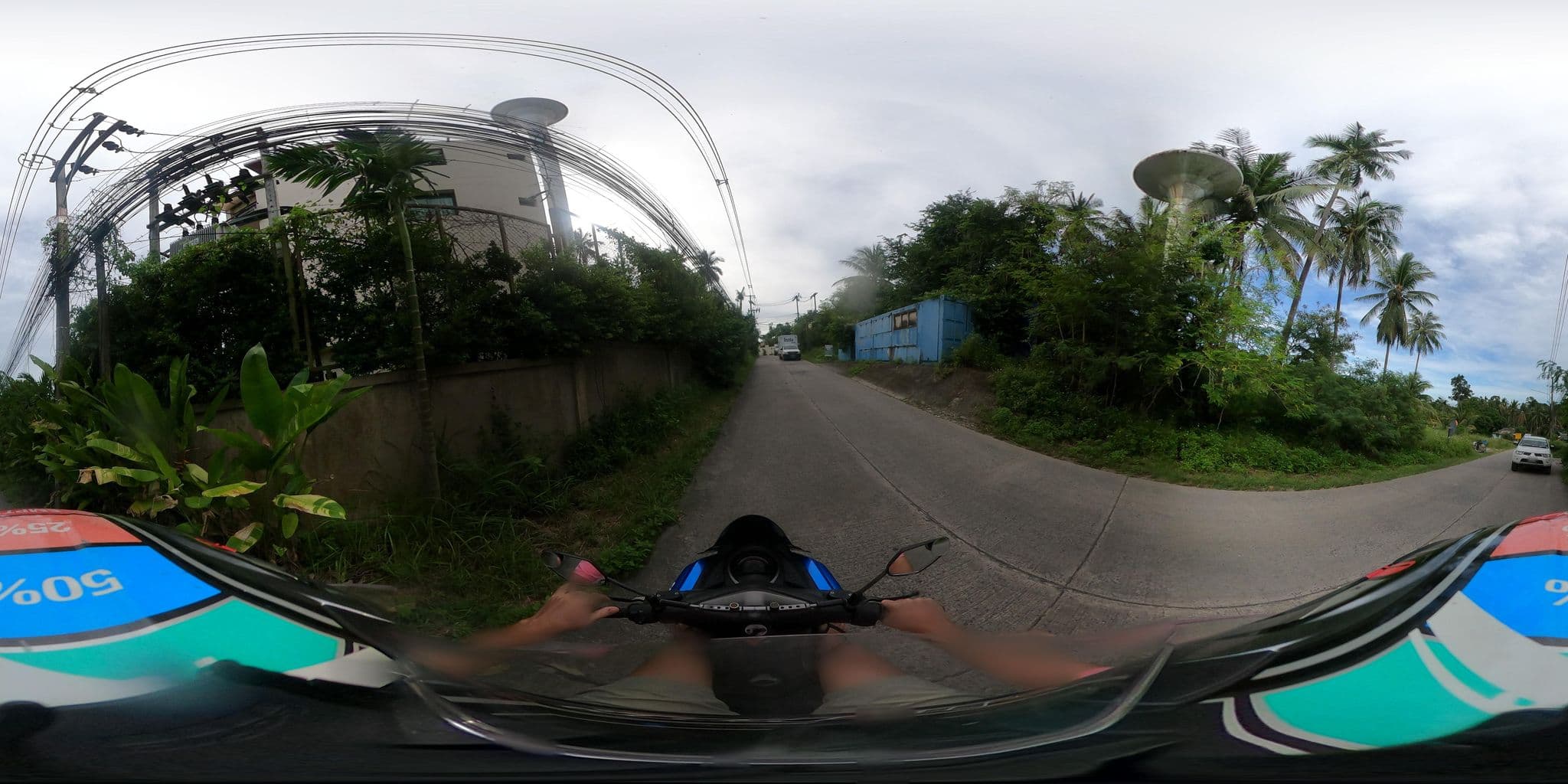 Street view near Avanta Condominium, Ko Samui