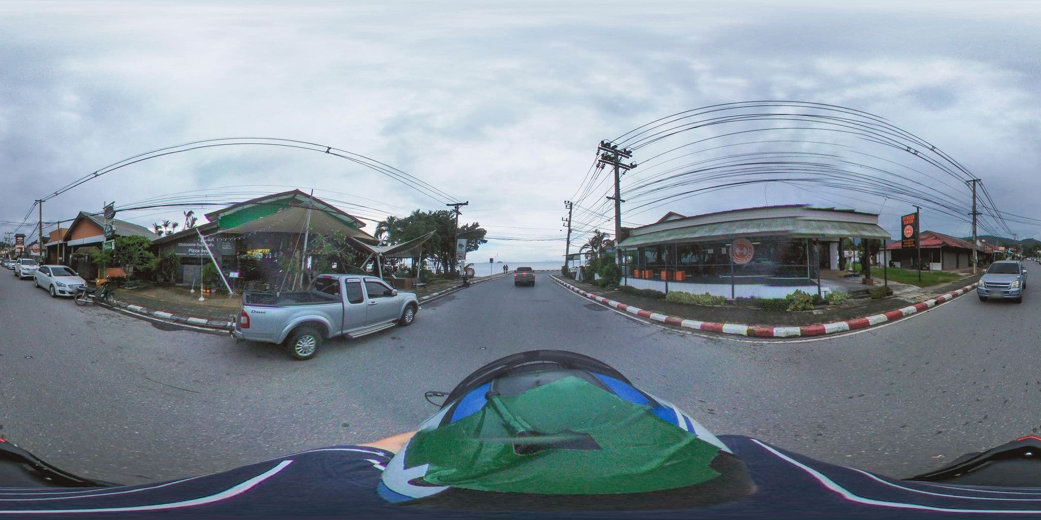 Street view near Grand Sea View Beach Resotel, Ko Samui — © esario (CC BY-SA · Mapillary)