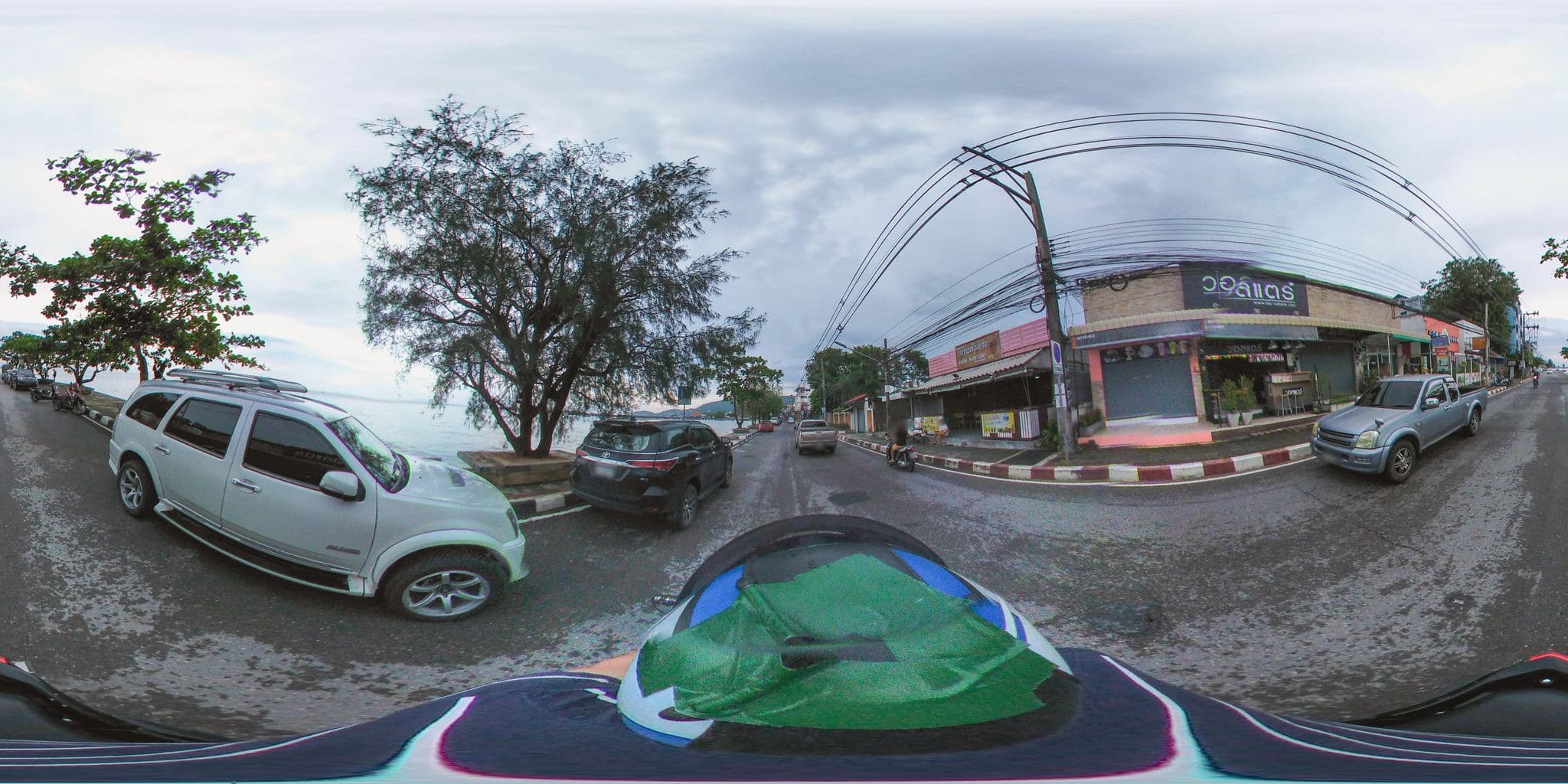 Street view near Jinta City Hotel, Ko Samui — © esario (CC BY-SA · Mapillary)