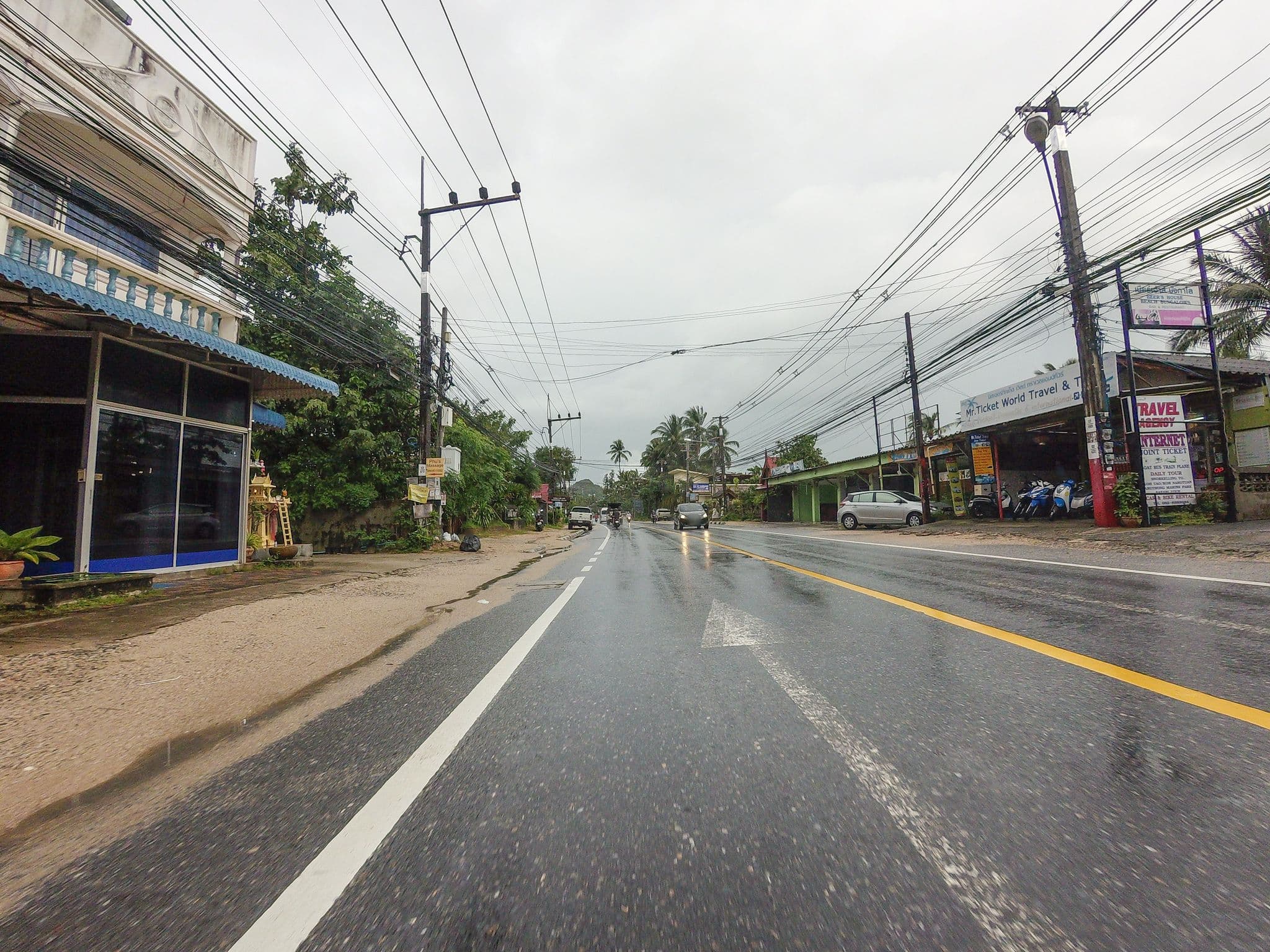 Street view near Ninja Place, Ko Samui