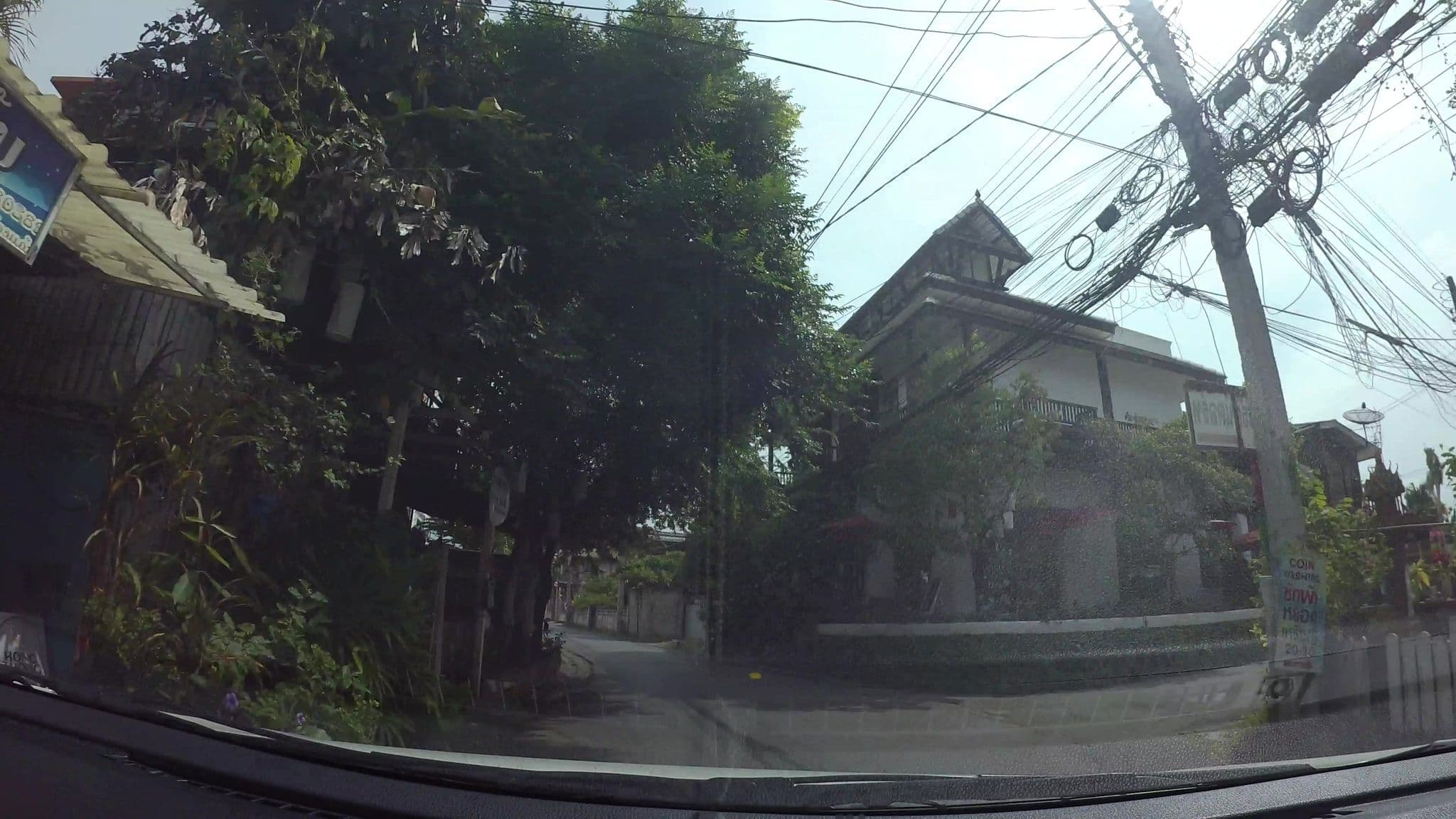 Street view near Tiny Guest House, Chiang Mai