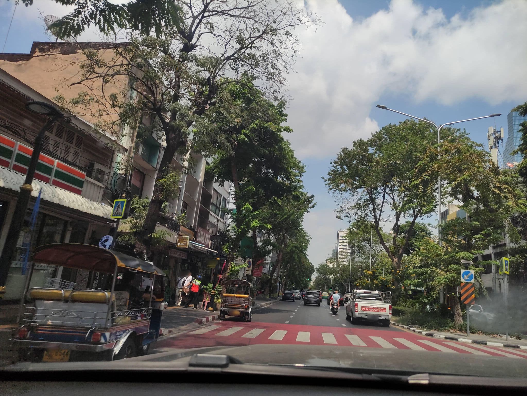 Street view near For You Residence, Bang Rak