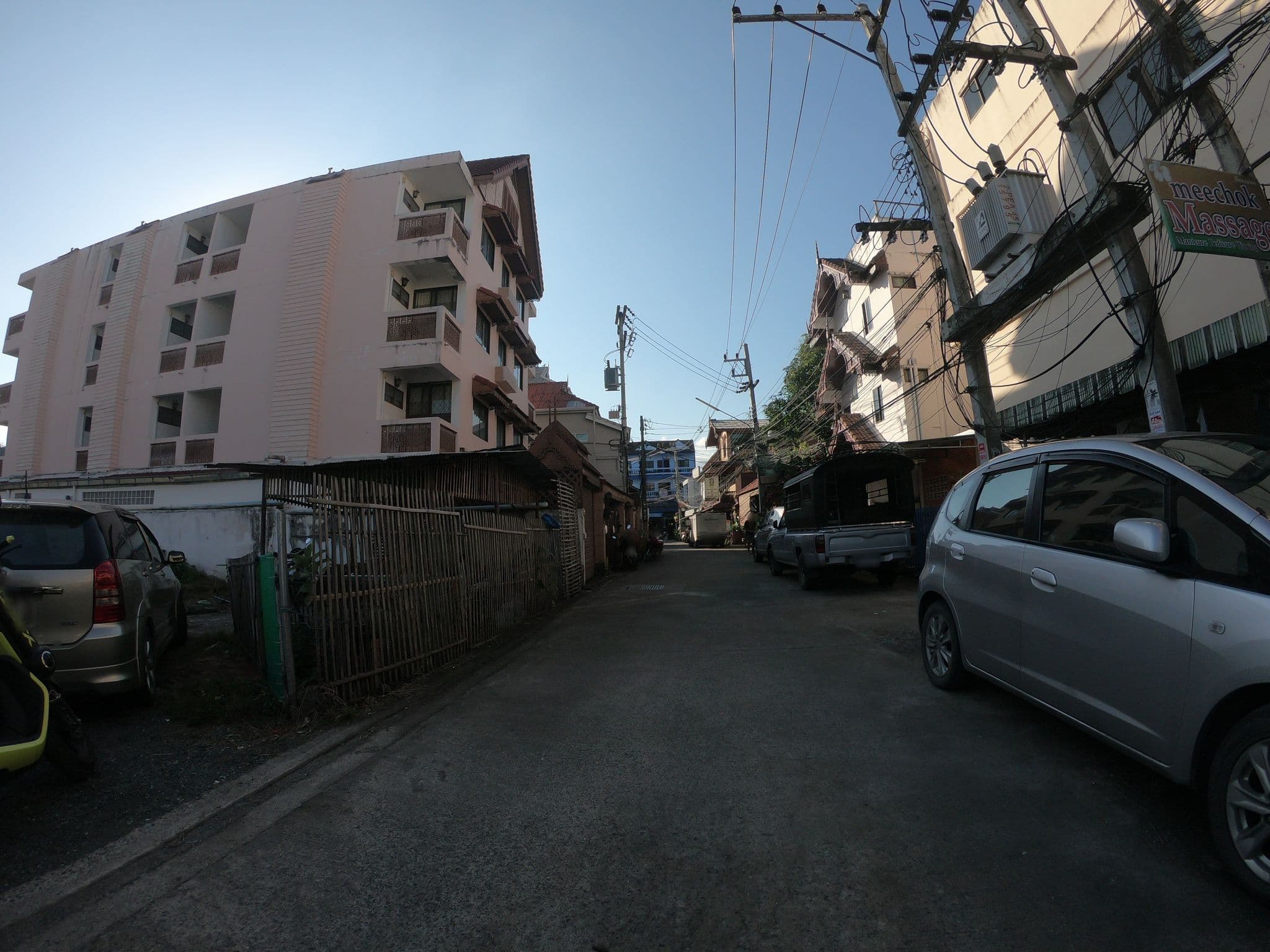 Street view near SK House, Chiang Mai