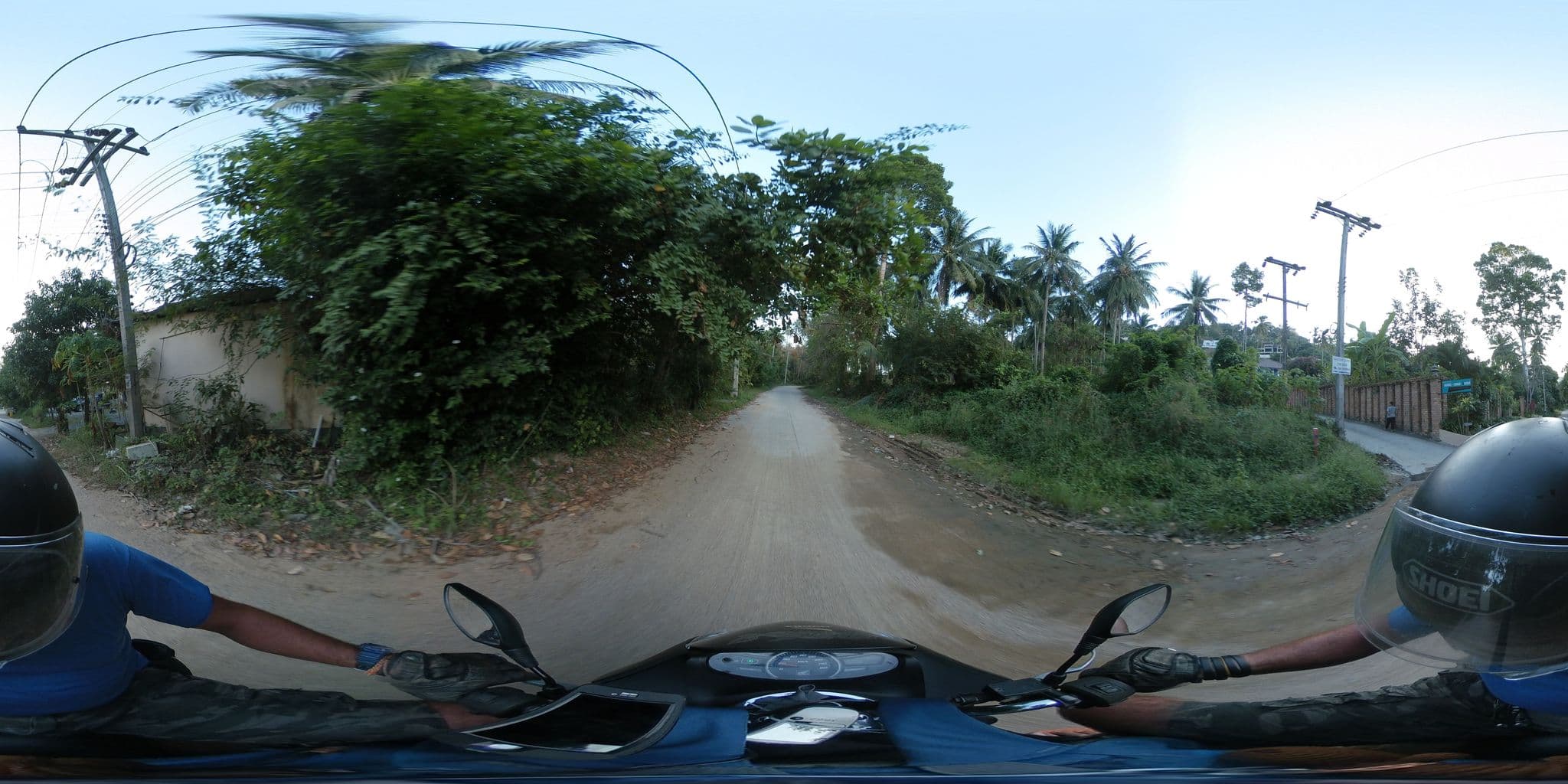 Street view near Ananas samui hostel, Ko Samui