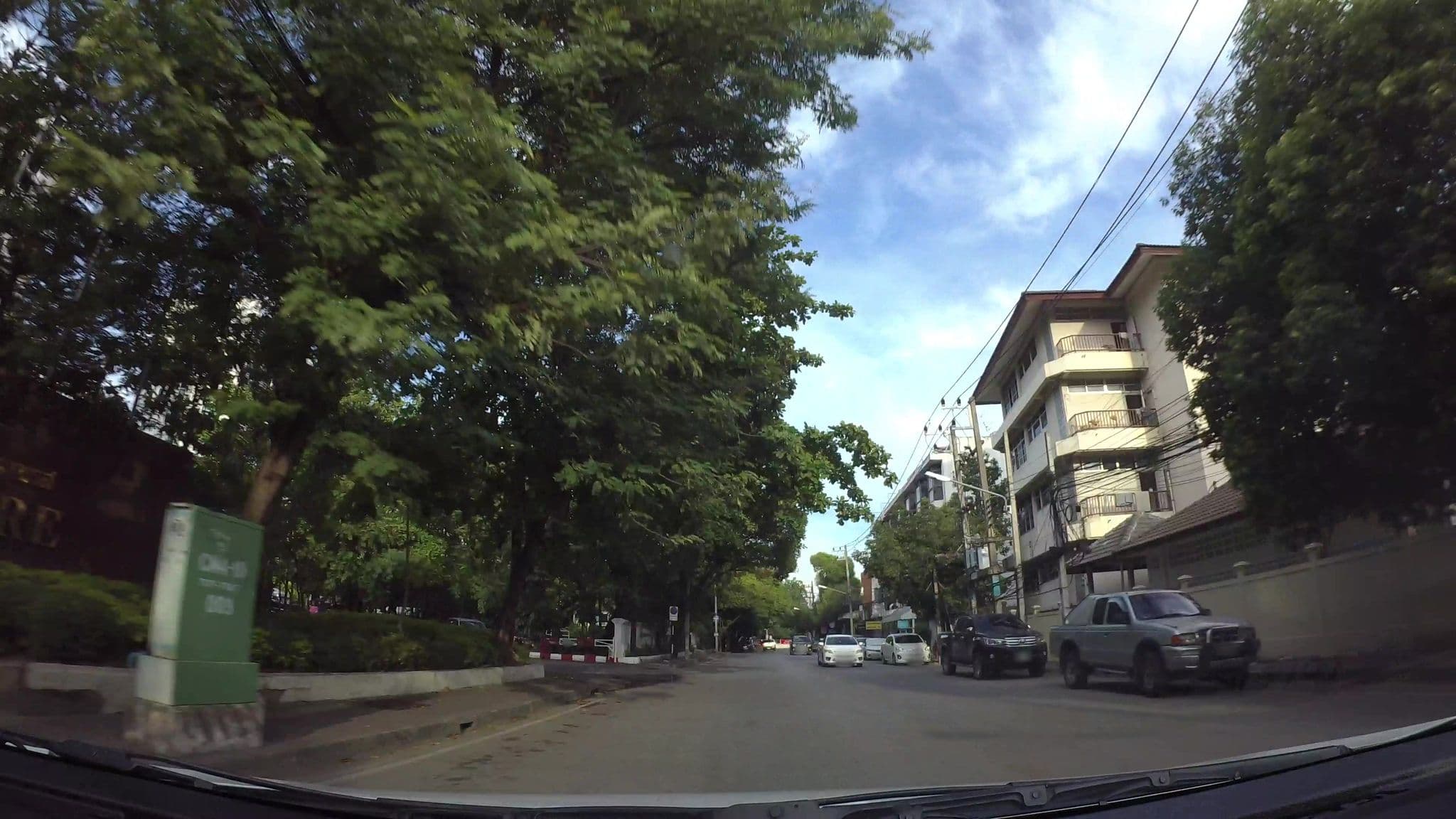 Street view near Zabai House, Chiang Mai