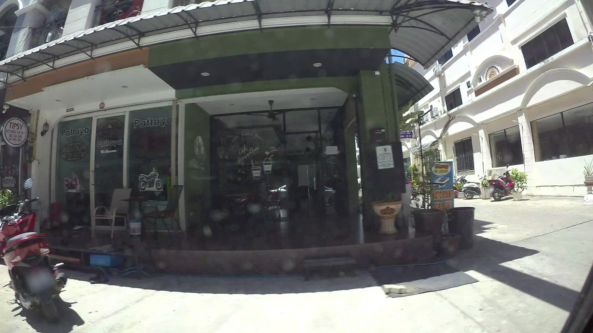 Street view near Red Light, Pattaya