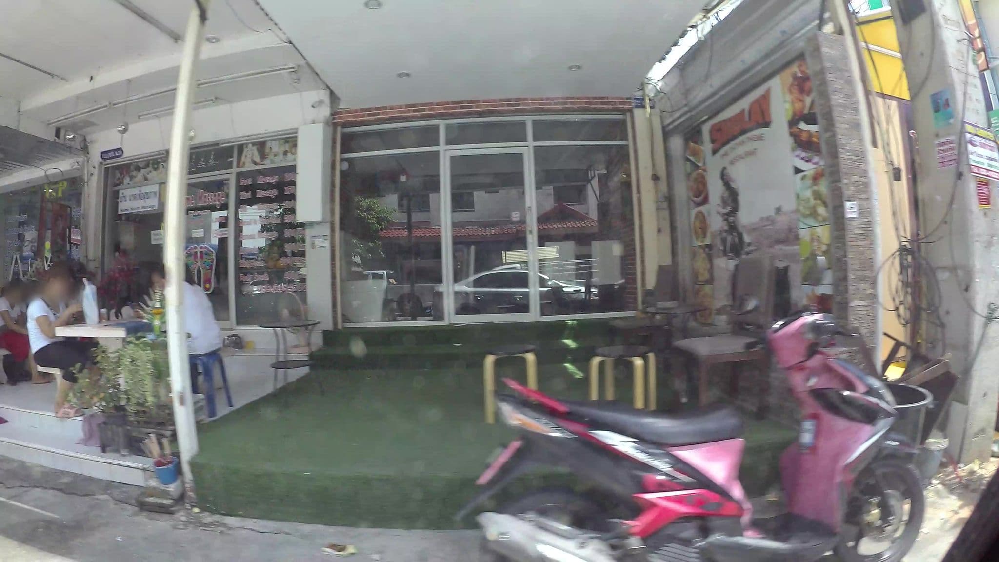 Street view near Center Apartment, Pattaya