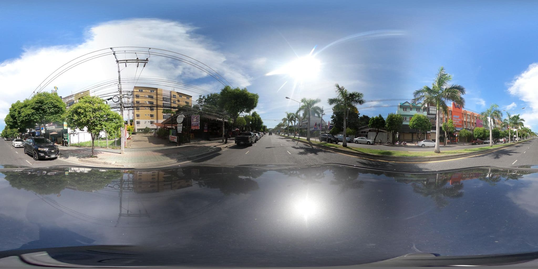 Street view near Yanadin Service Apartment, Ban Ang Sila — © SoT (CC BY-SA · Mapillary)