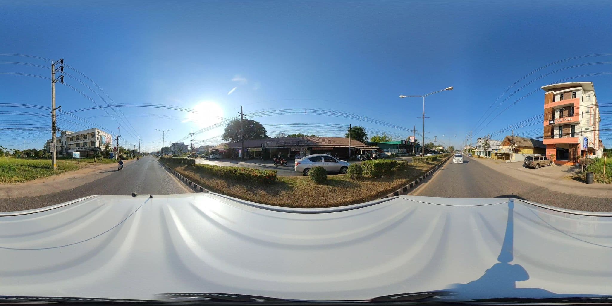 Street view near Bouquet Boutique Hotel, Udon Thani