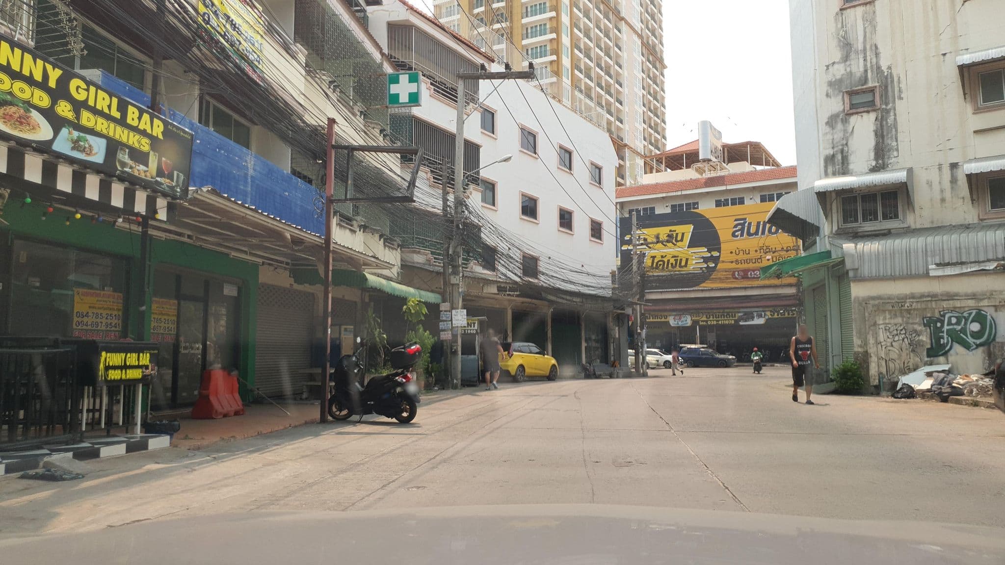 Street view near Cheeky Girl, Pattaya