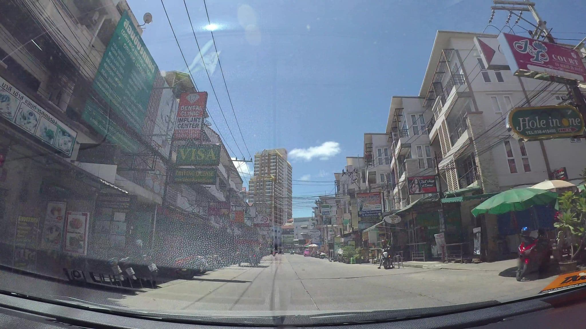 Street view near Tourist Center, Pattaya