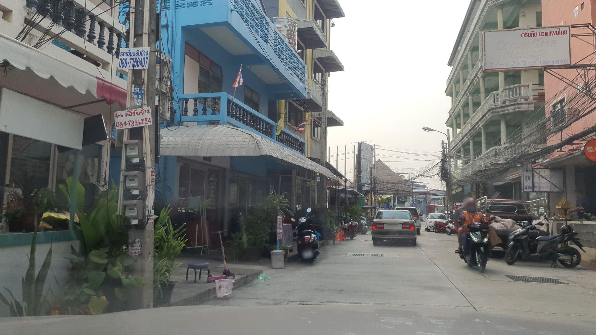Street view near JJ Villa Pattaya, Pattaya