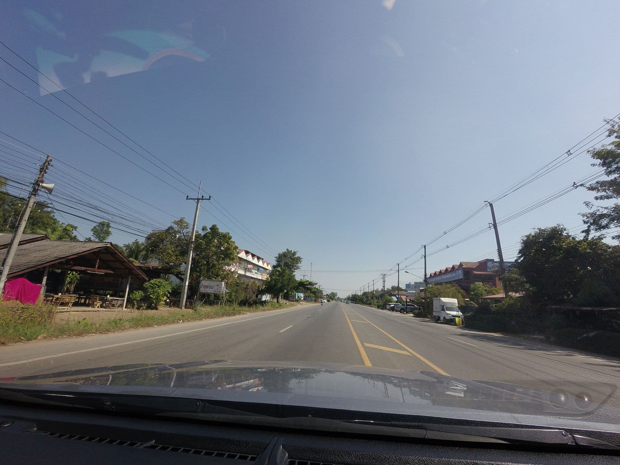 Street view near Suwan guesthouse, Ban Na — © mishari (CC BY-SA · Mapillary)