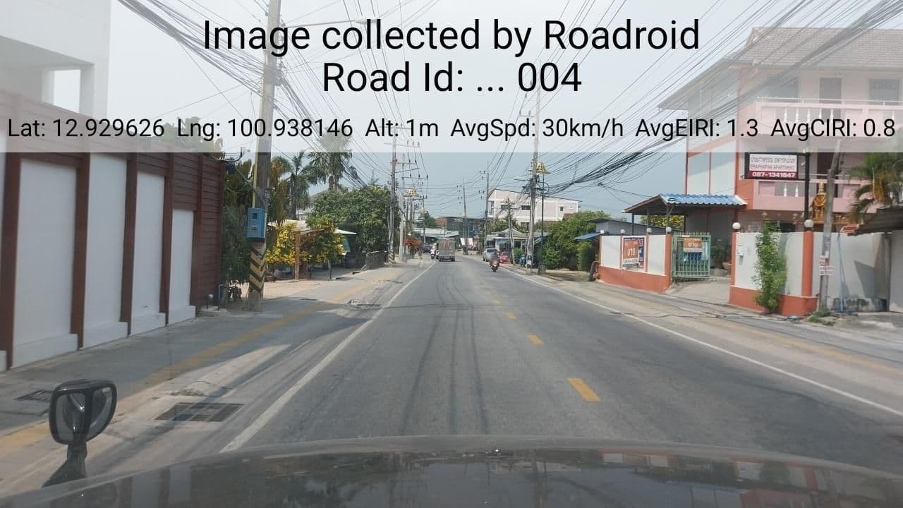 Street view near Praphapan Apartment, Pattaya