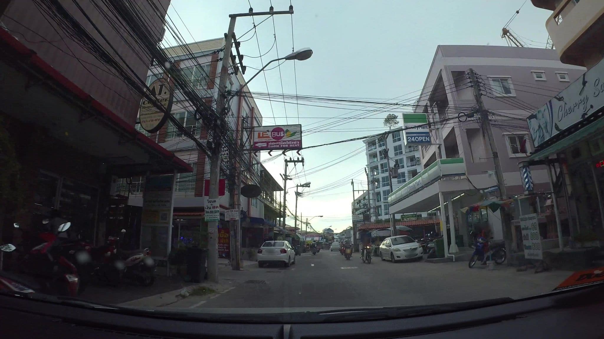 Street view near AT Center, Pattaya