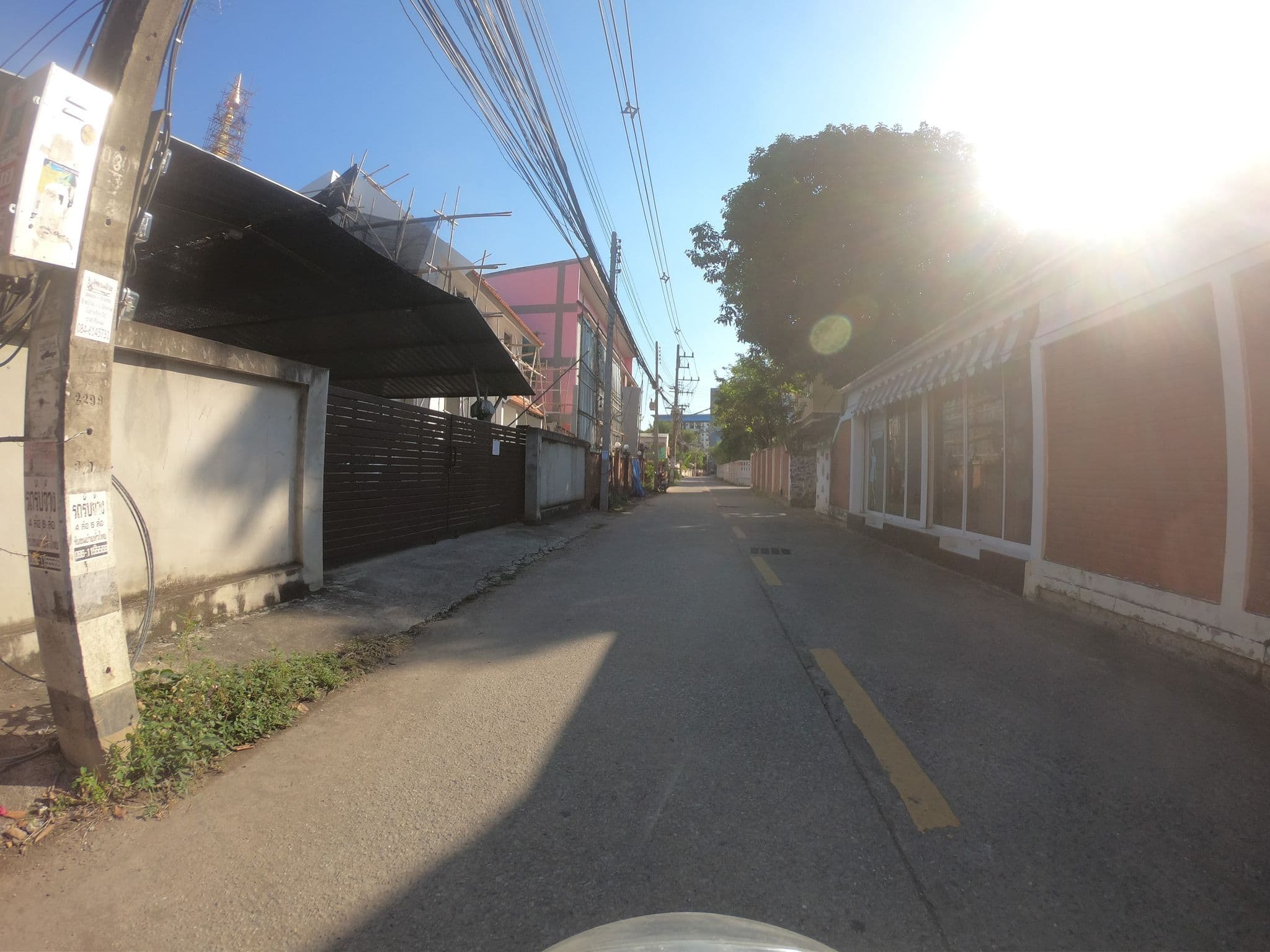 Street view near Sunshine House, Chiang Mai