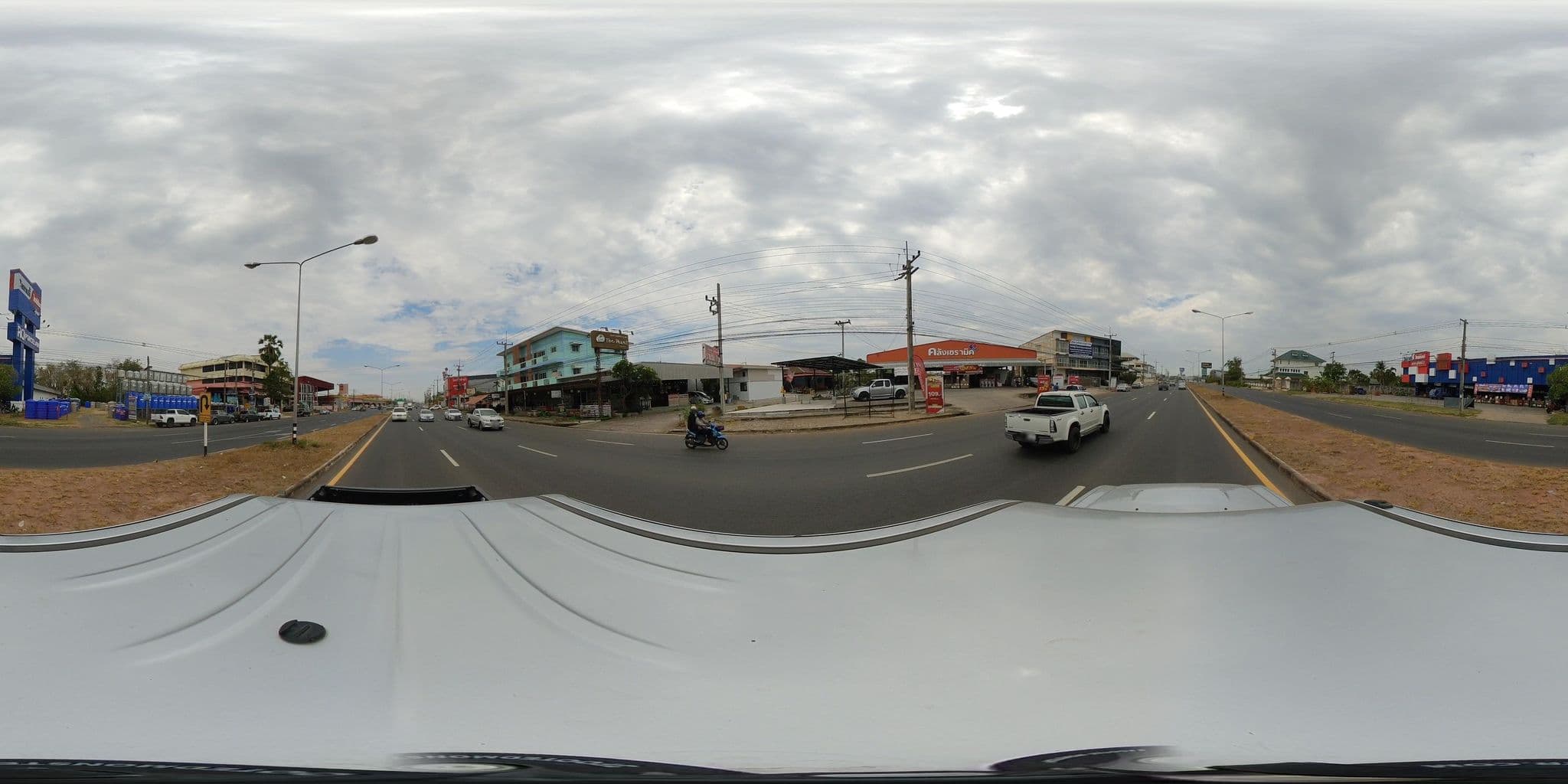 Street view near The Phant Hotel, Surin — © ThailandCambodia (CC BY-SA · Mapillary)