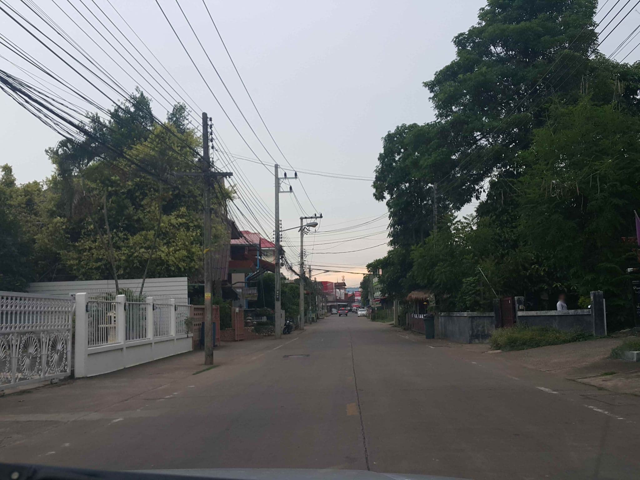 Street view near Srinual Lodge, Nan