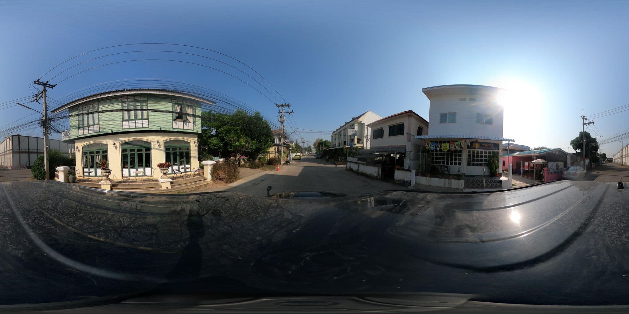 Street view near Khum Muang Min Boutique Hotel, Nan