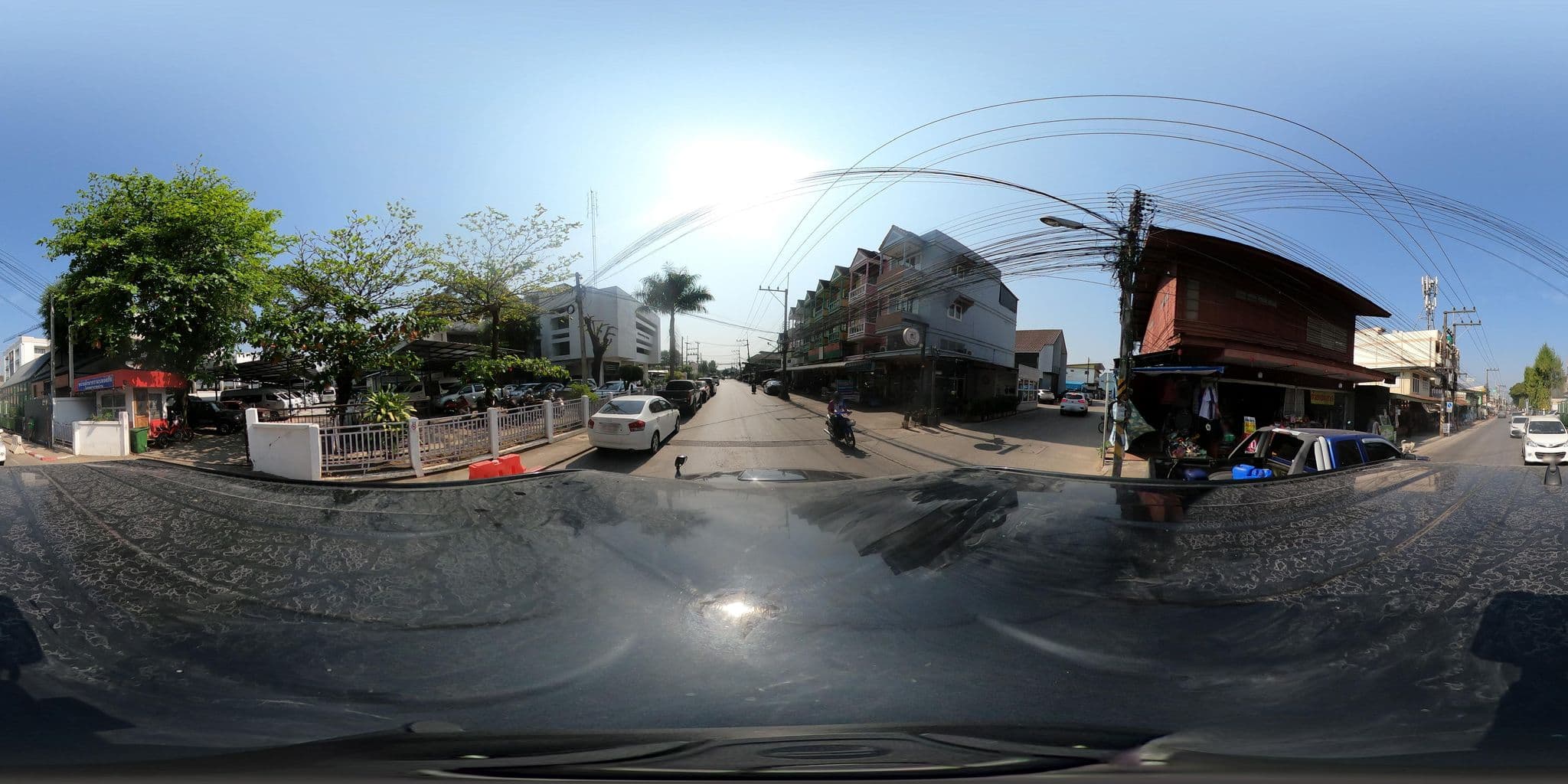 Street view near Chaiphasuk House, Nan