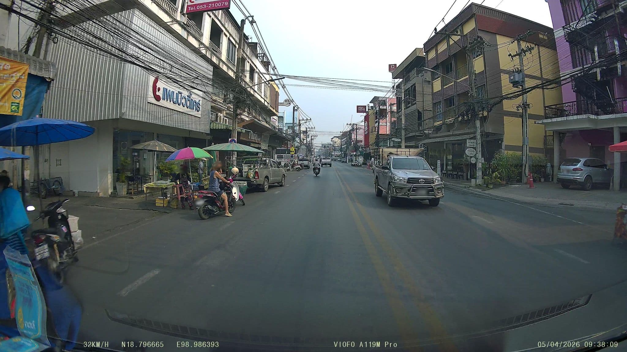 Street view near Changpuak Boutique House, Chiang Mai — © ThailandCambodia (CC BY-SA · Mapillary)