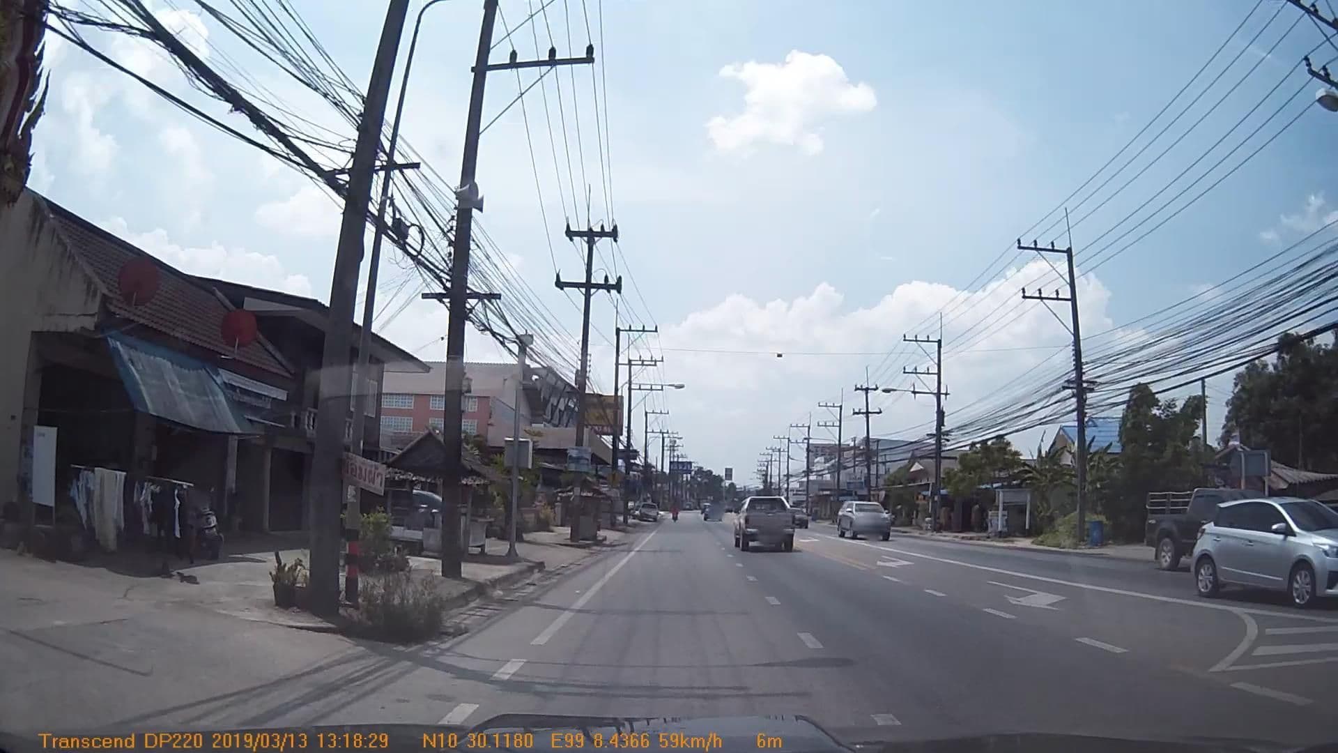 Street view near Wang Thong Hotel, Chumphon — © mapcreator (CC BY-SA · Mapillary)