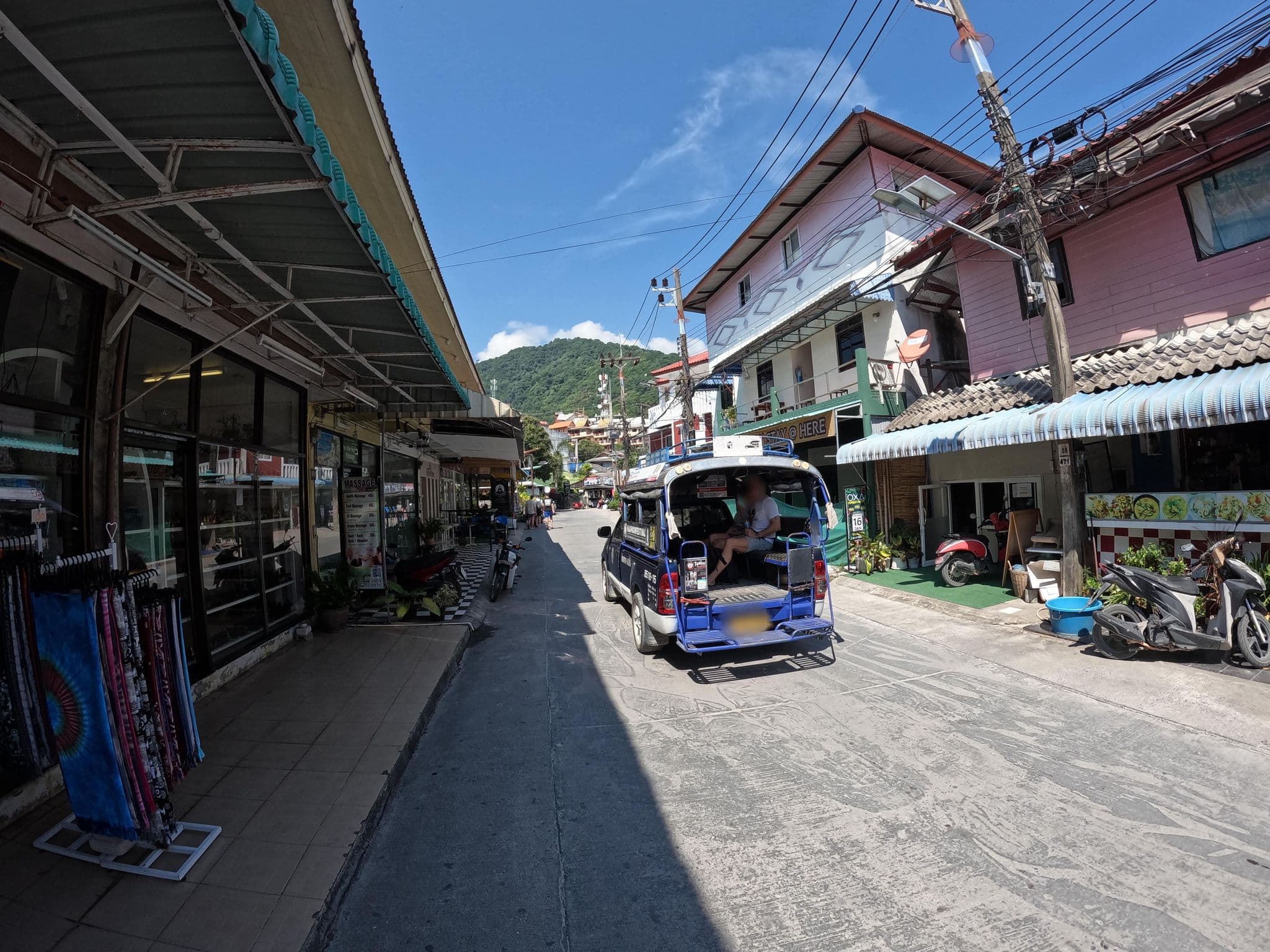 Street view near BT @ Haadrin Hostel, Ko Pha Ngan
