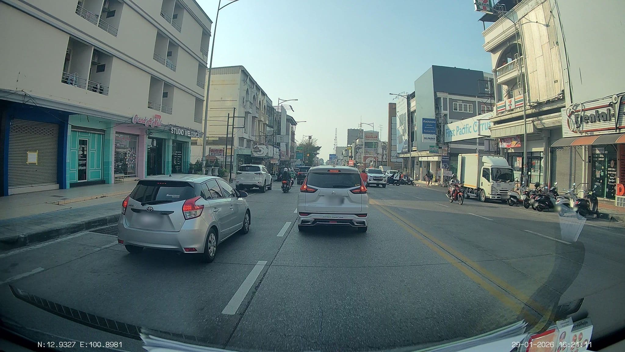 Street view near Swan Place, Pattaya — © ThailandCambodia (CC BY-SA · Mapillary)