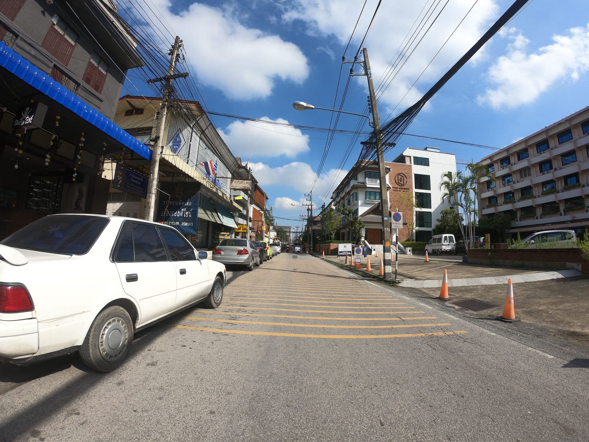 Street view near Pirates Cove, Chiang Mai