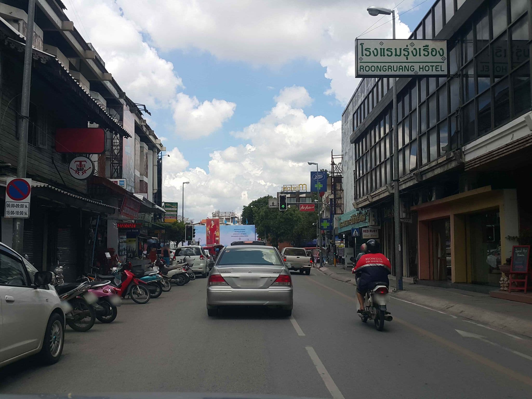 Street view near Lanna House, Chiang Mai
